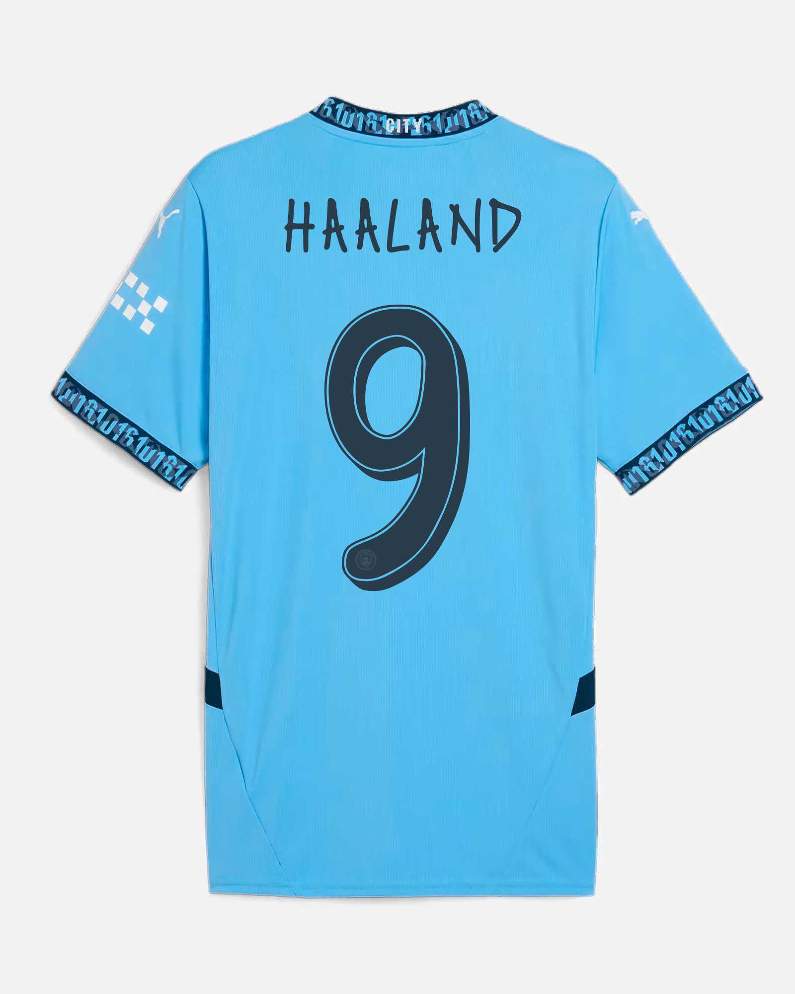 Camiseta 1ª Manchester City 2024/2025 Haaland - Fútbol Factory