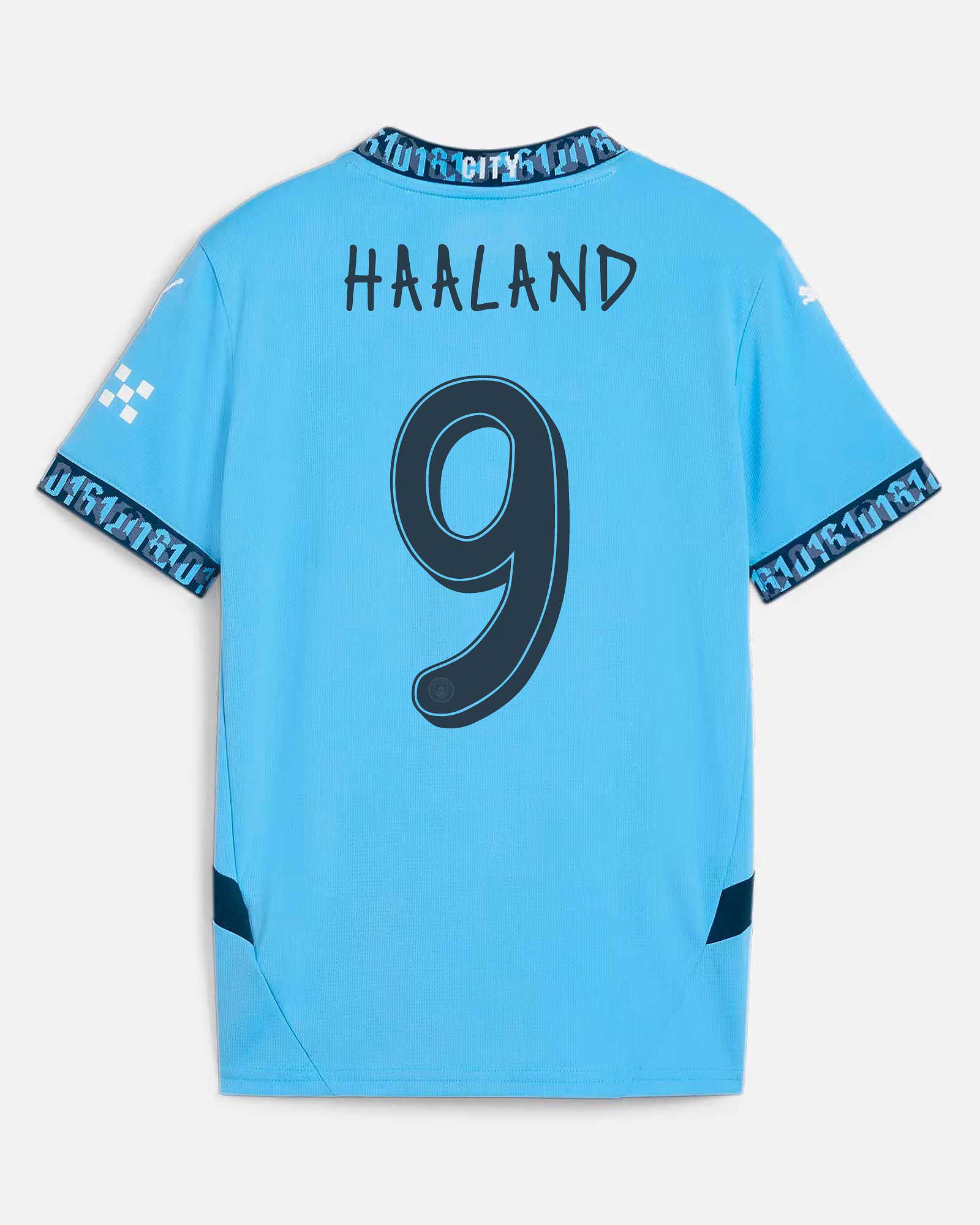 Camiseta 1ª Manchester City 2024/2025 Haaland - Fútbol Factory