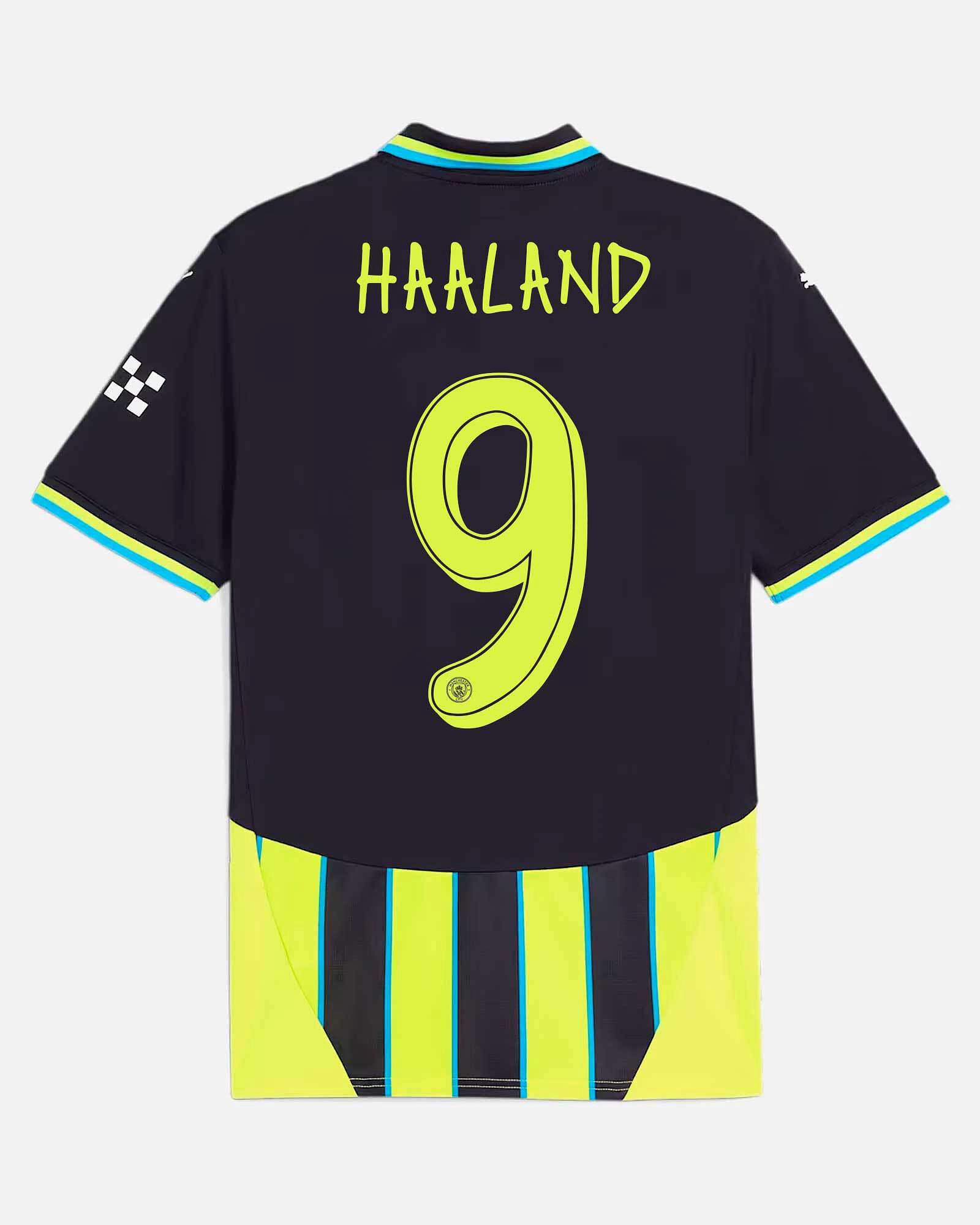 Camiseta 2ª Manchester City 2024/2025 Haaland - Fútbol Factory