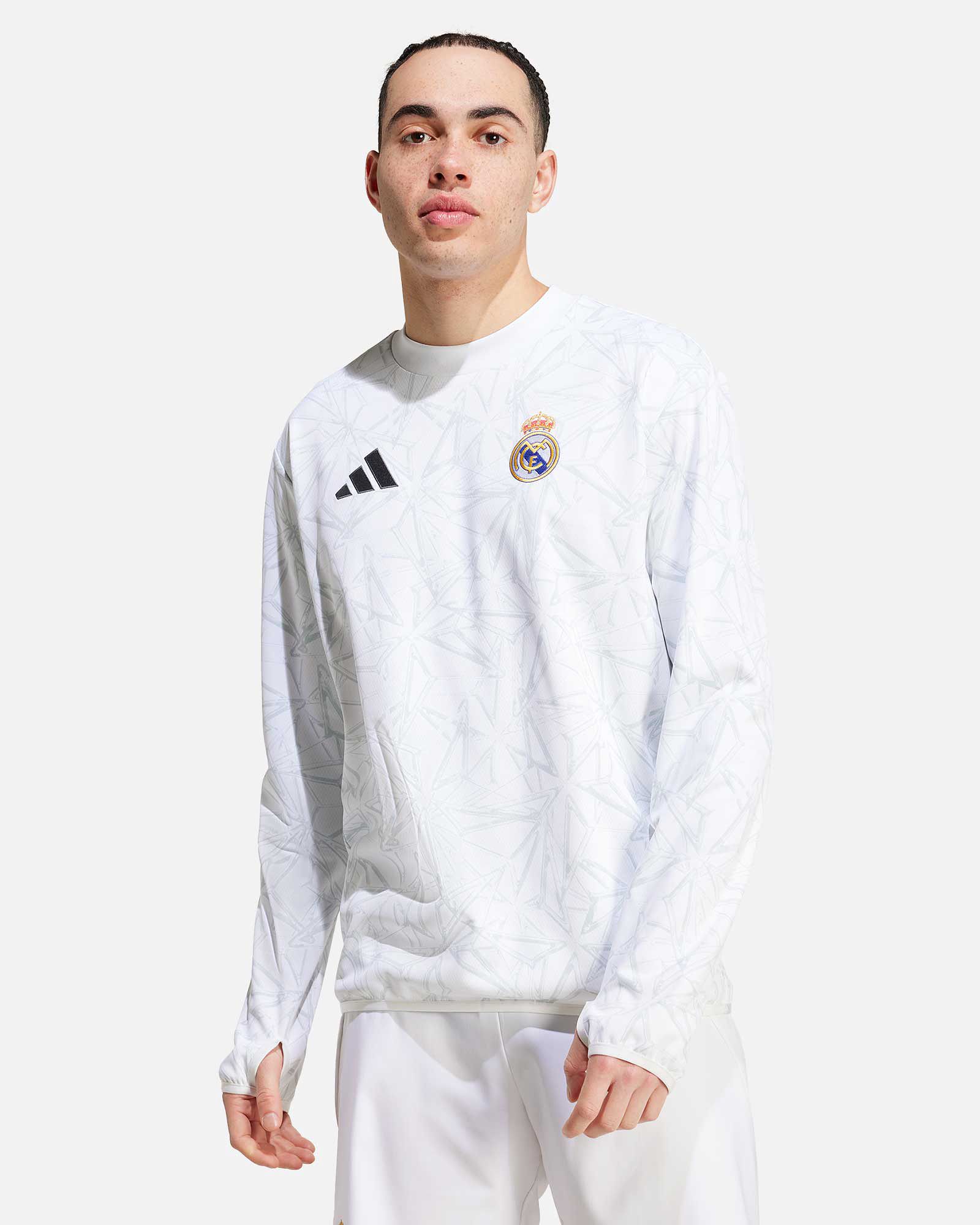 Sudadera Real Madrid 2024/2025 Prematch - Fútbol Factory