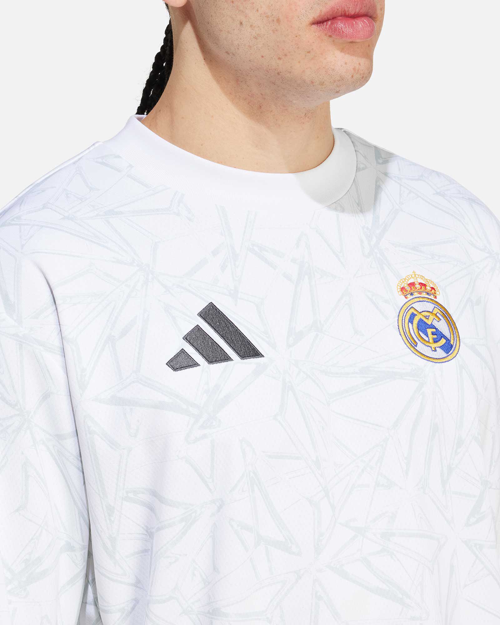 Sudadera Real Madrid 2024/2025 Prematch - Fútbol Factory