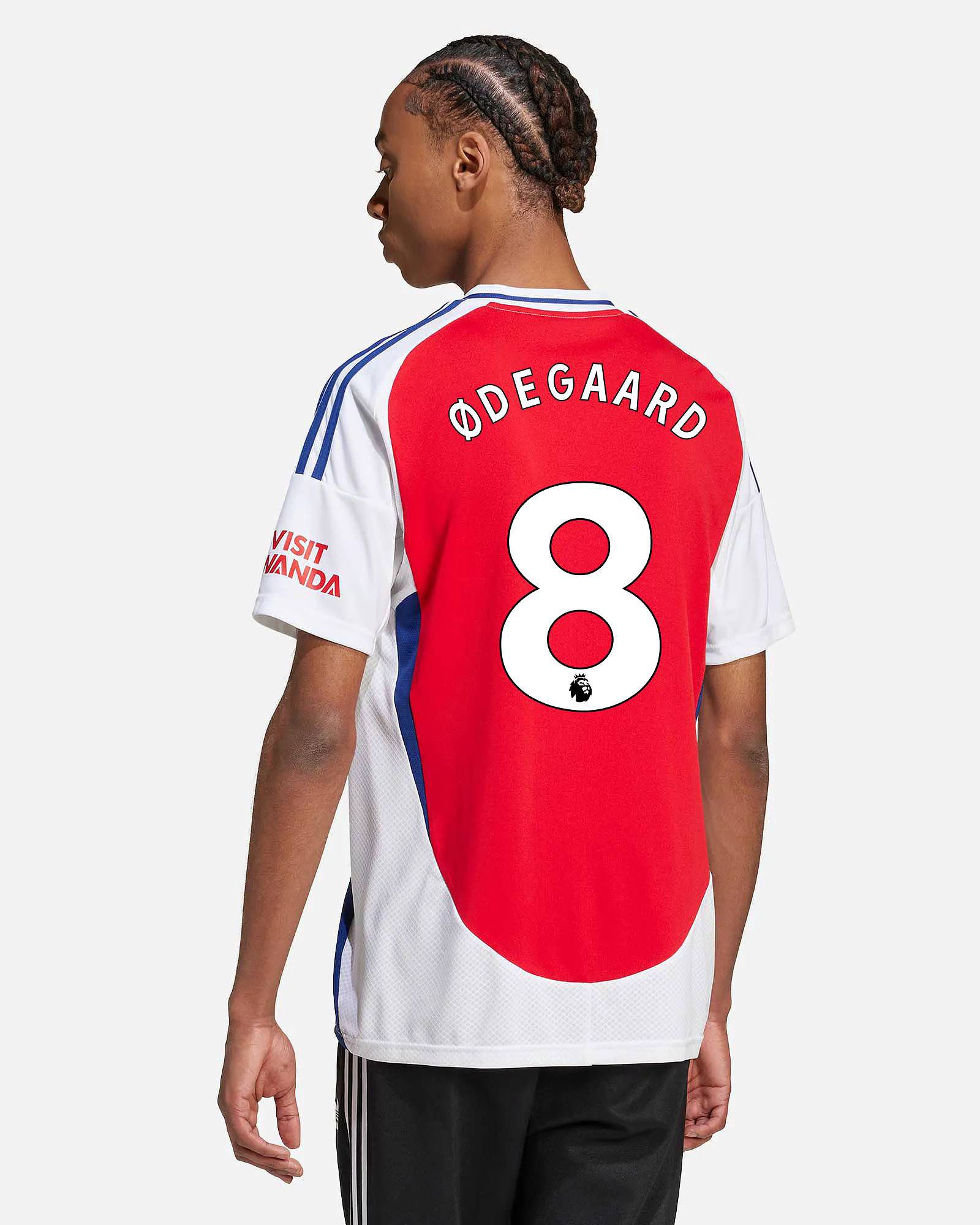 Camiseta 1ª Arsenal FC 2024/2025 Ødegaard - Fútbol Factory