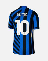 Camiseta 1ª Inter de Milán FC 2024/2025 Match Lautaro