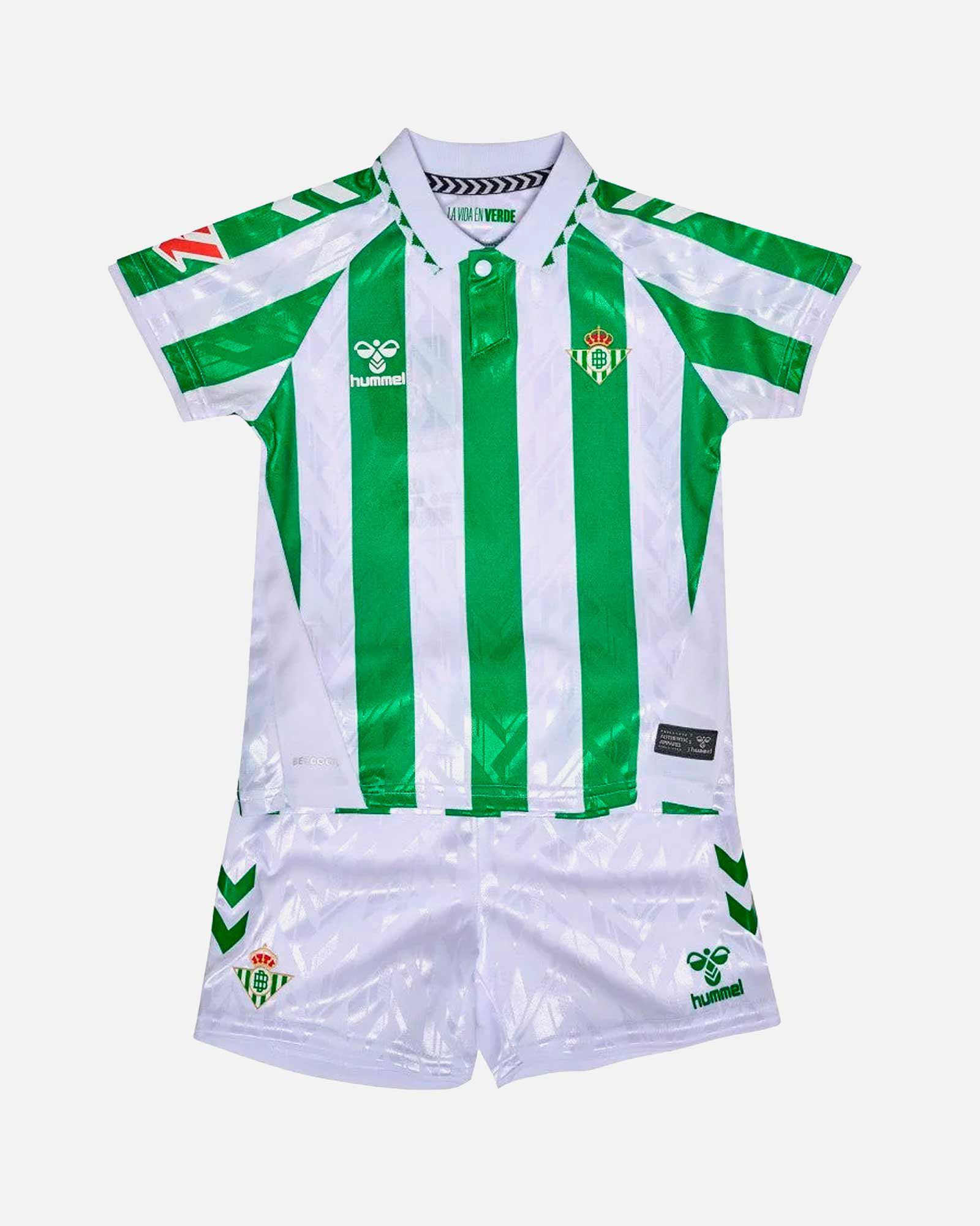 Conjunto 1ª Real Betis 2024/2025 - Fútbol Factory