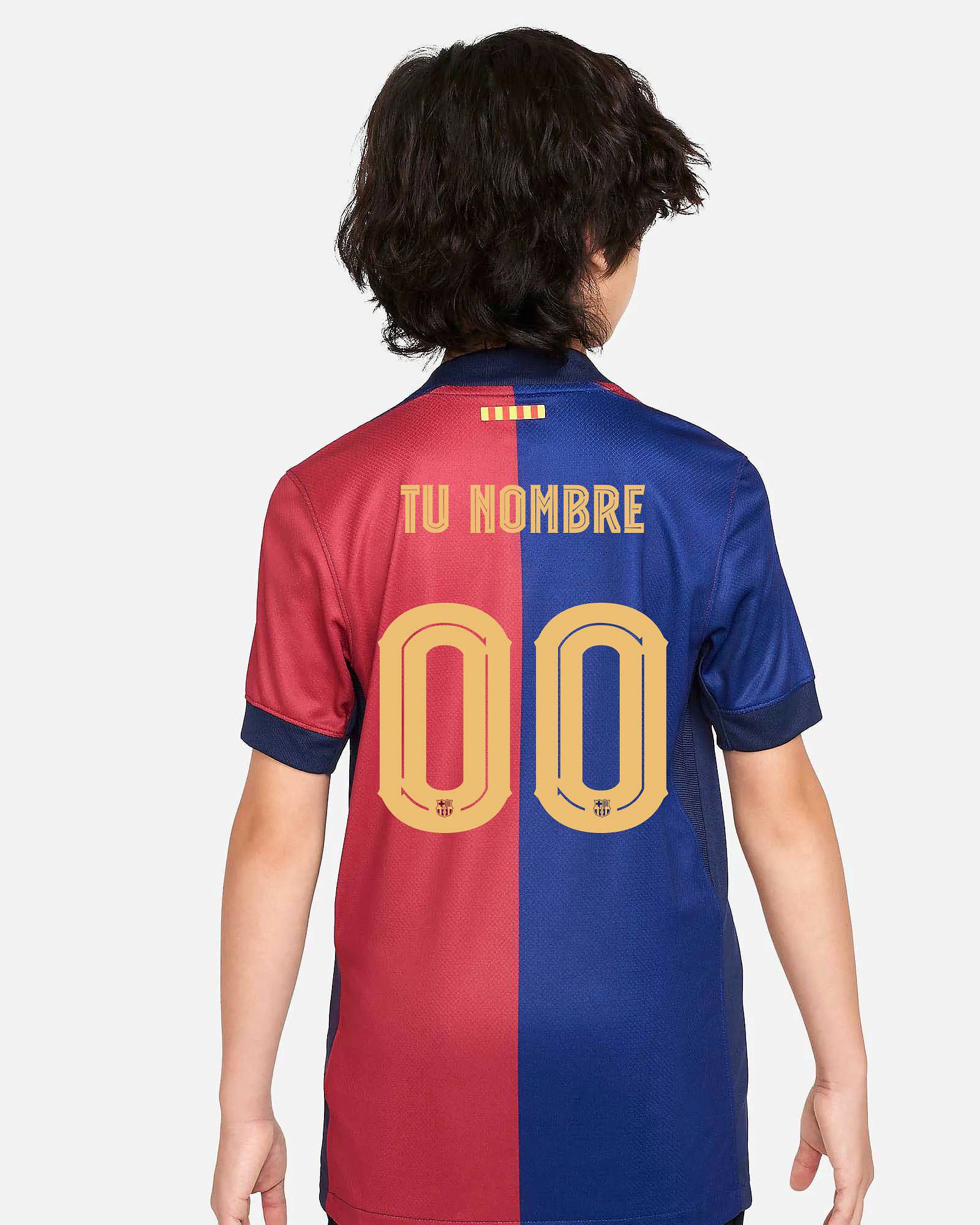 Camiseta 1ª FC Barcelona 2024/2025 Personalizado - Fútbol Factory