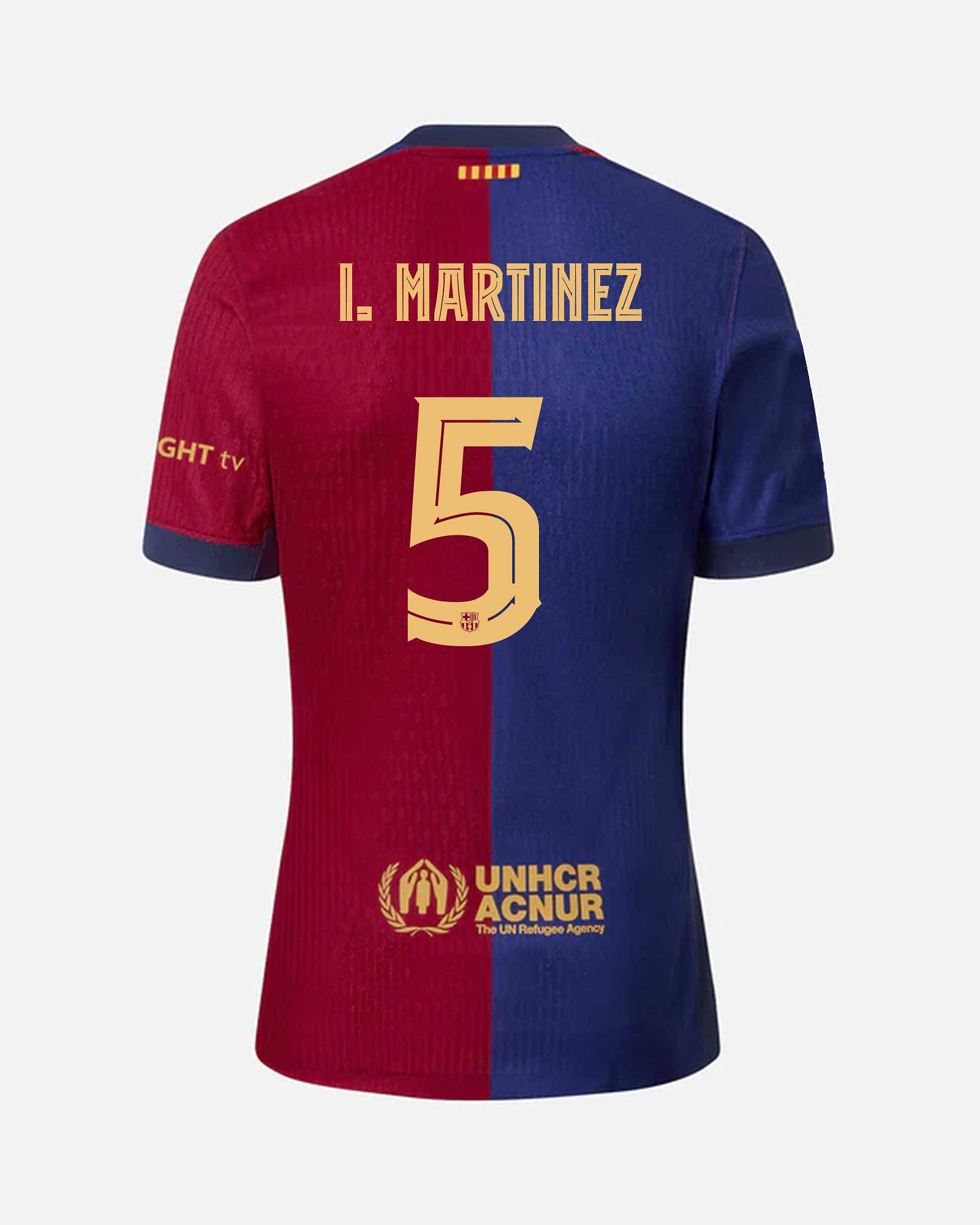 Camiseta 1ª FC Barcelona 2024/2025 I. Martinez - Fútbol Factory