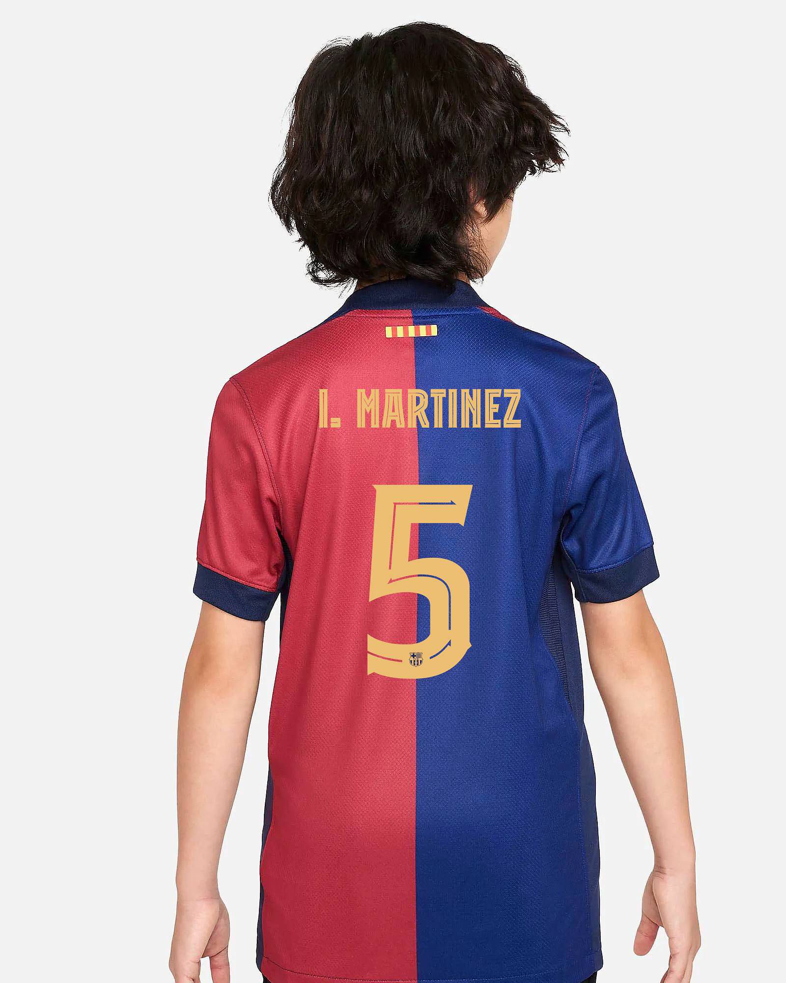 Camiseta 1ª FC Barcelona 2024/2025 I. Martinez - Fútbol Factory
