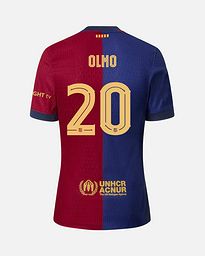 Camiseta 1ª FC Barcelona 2024/2025 Olmo