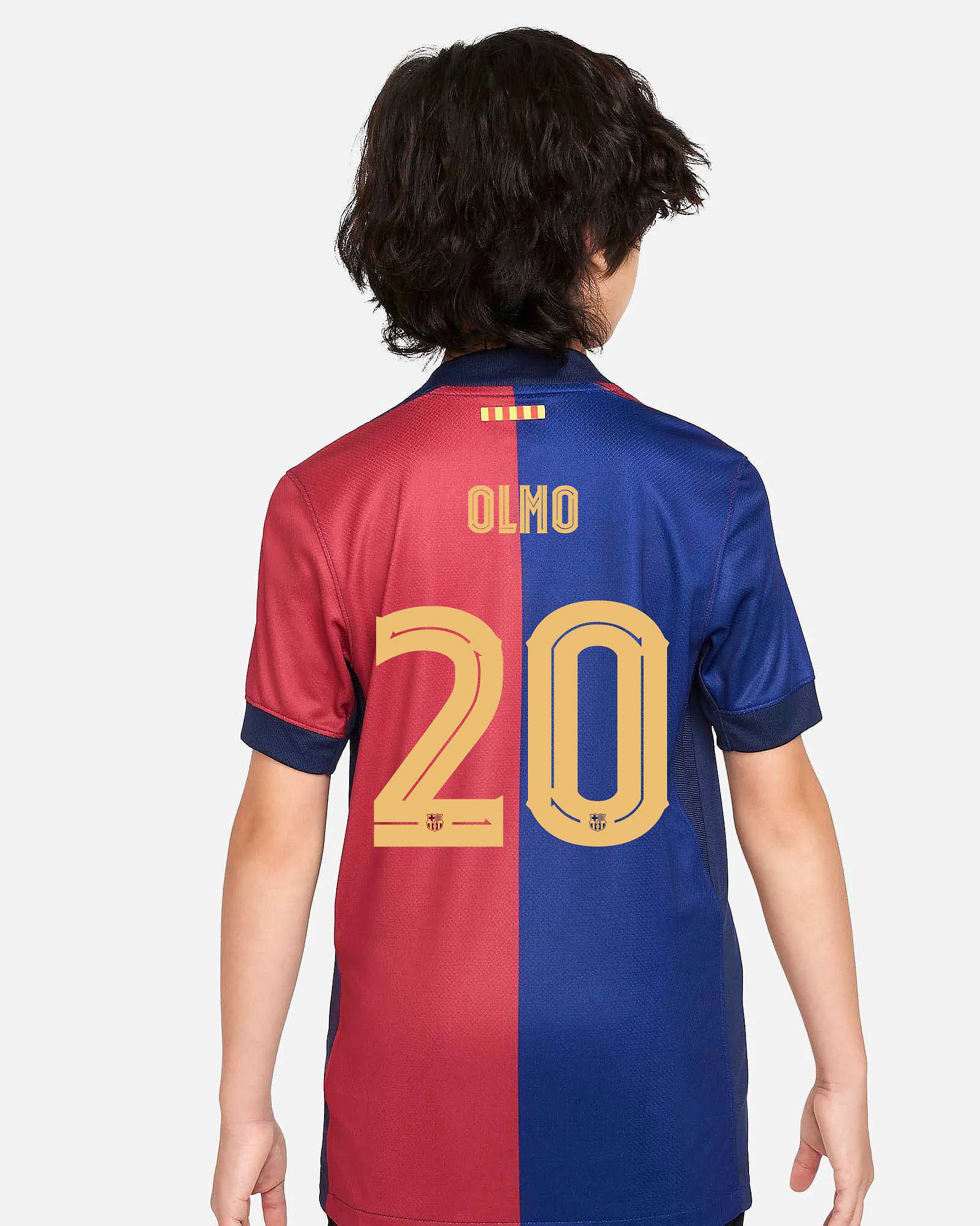 Camiseta 1ª FC Barcelona 2024/2025 Olmo - Fútbol Factory