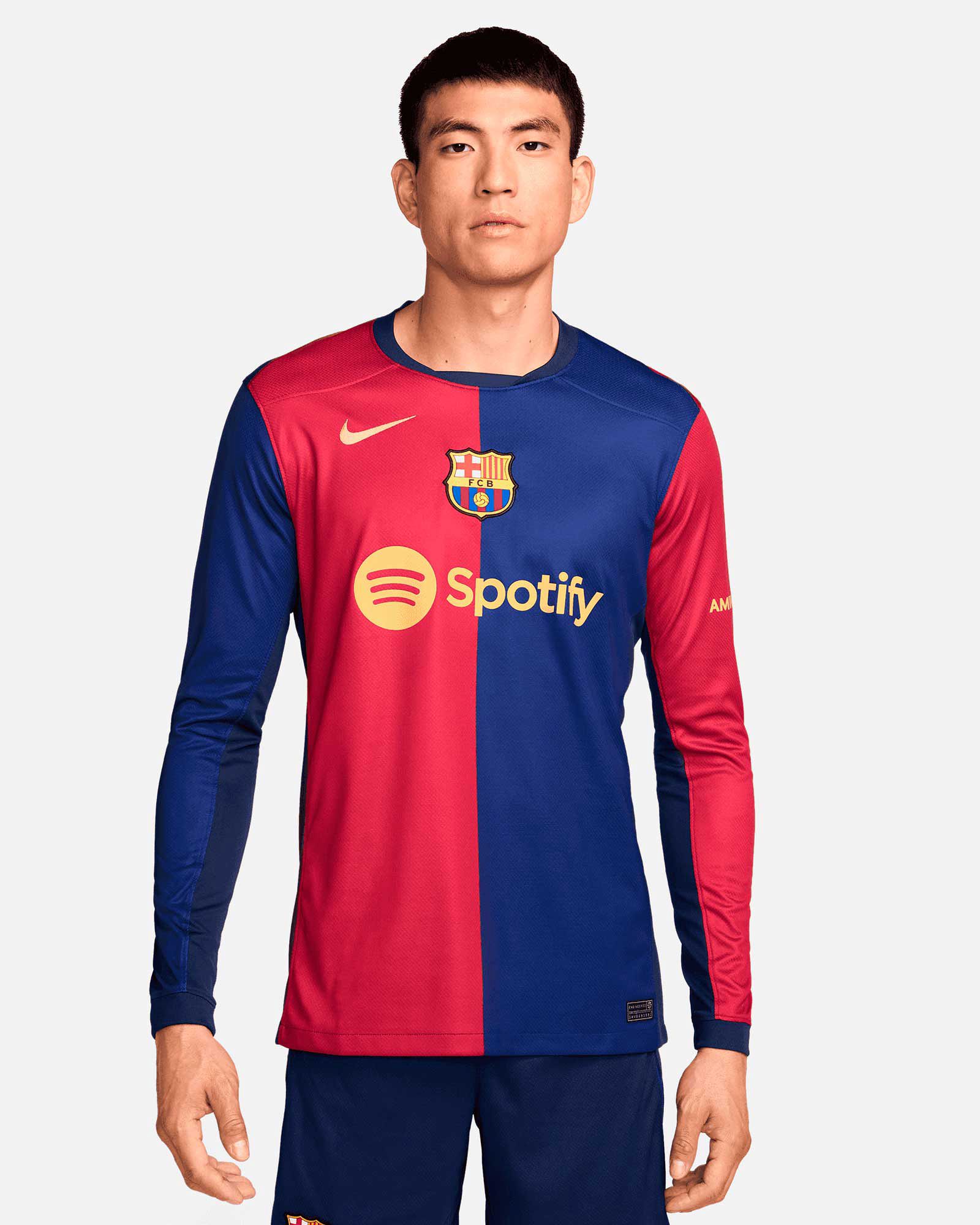 Camiseta manga larga 1ª FC Barcelona 2024/2025  R. Araujo - Fútbol Factory