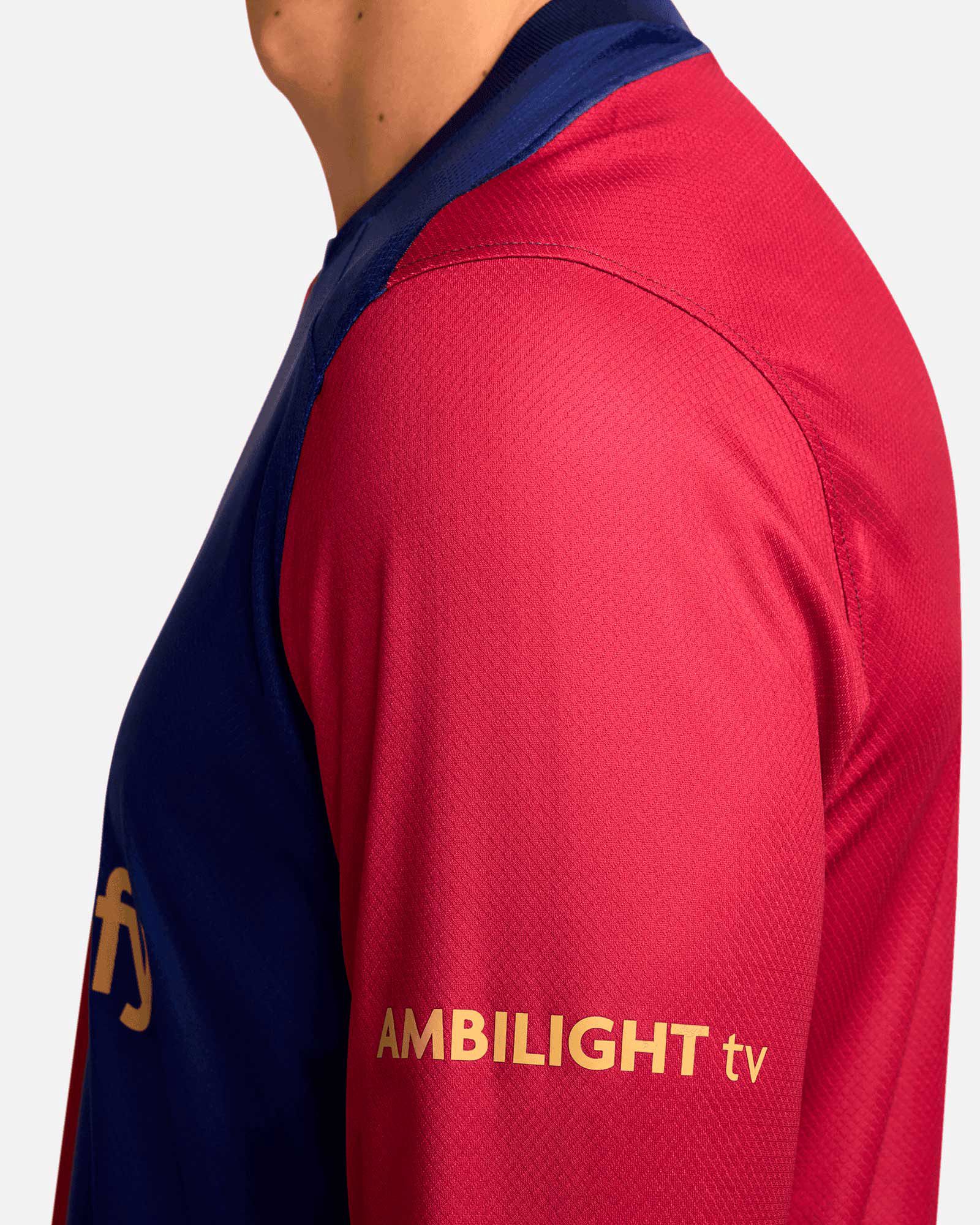 Camiseta manga larga 1ª FC Barcelona 2024/2025  R. Araujo - Fútbol Factory