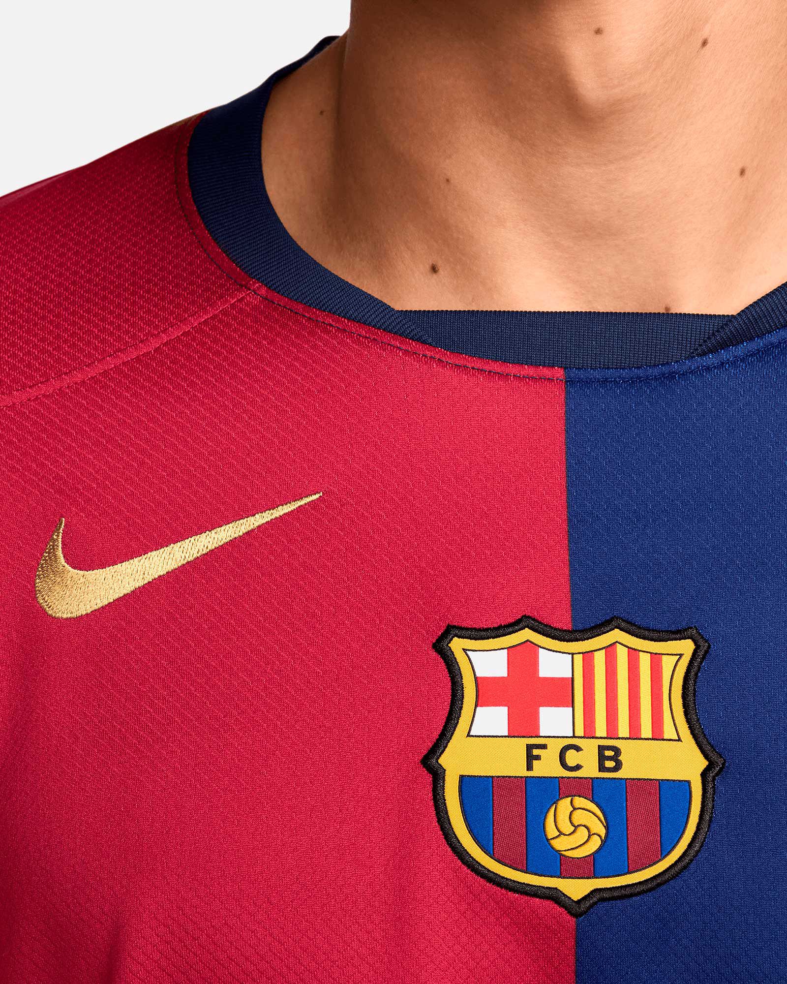 Camiseta manga larga 1ª FC Barcelona 2024/2025  R. Araujo - Fútbol Factory