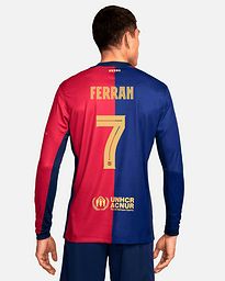 Camiseta manga larga 1ª FC Barcelona 2024/2025  Ferran