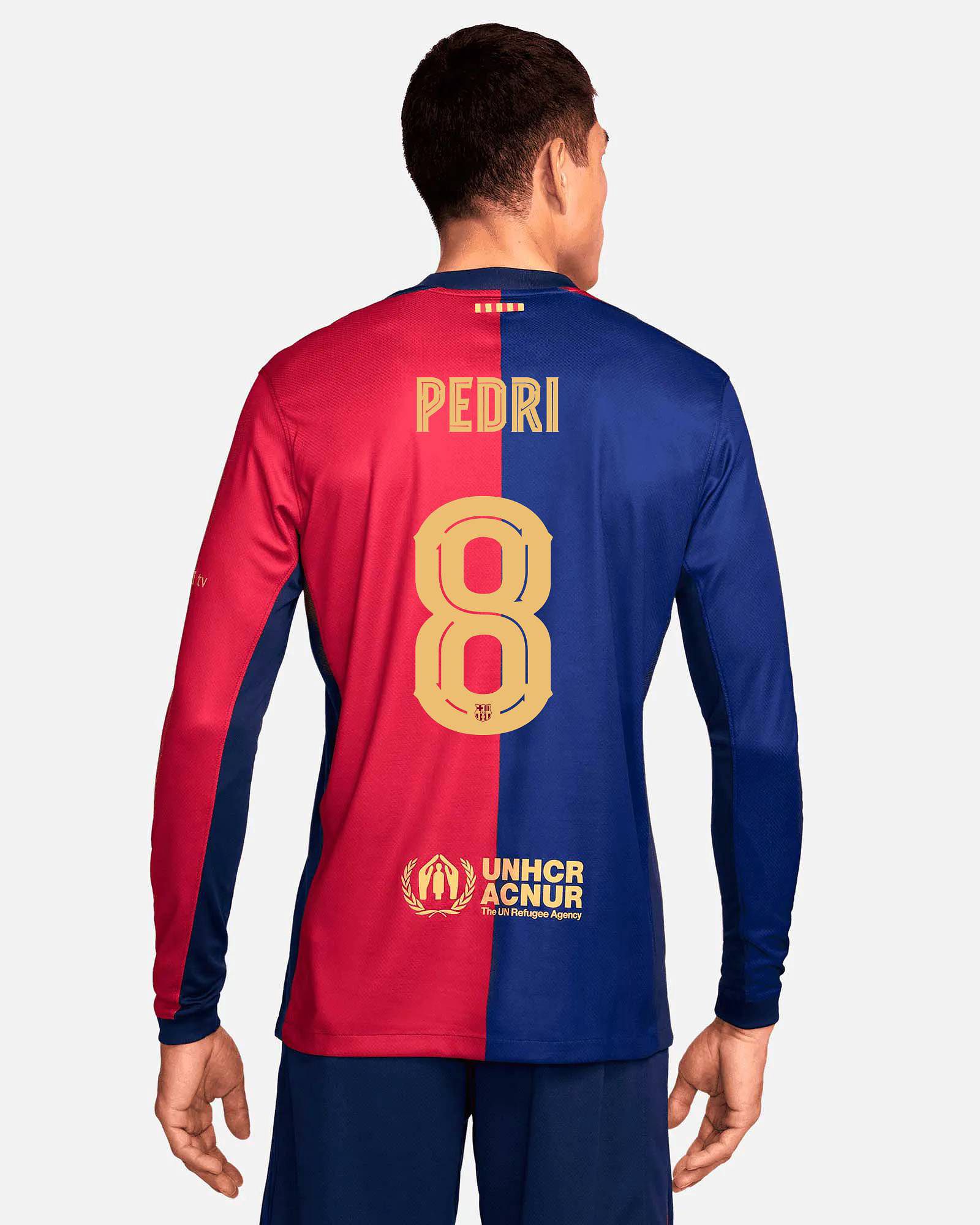 Camiseta manga larga 1ª FC Barcelona 2024/2025  Pedri - Fútbol Factory