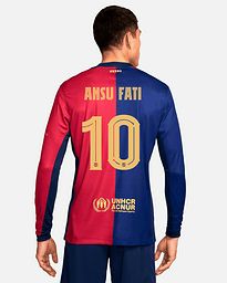 Camiseta manga larga 1ª FC Barcelona 2024/2025  Ansu Fati