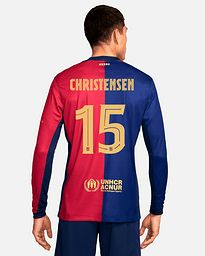 Camiseta manga larga 1ª FC Barcelona 2024/2025  Christensen