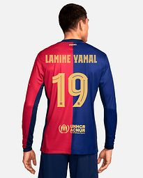 Camiseta manga larga 1ª FC Barcelona 2024/2025  Lamine Yamal