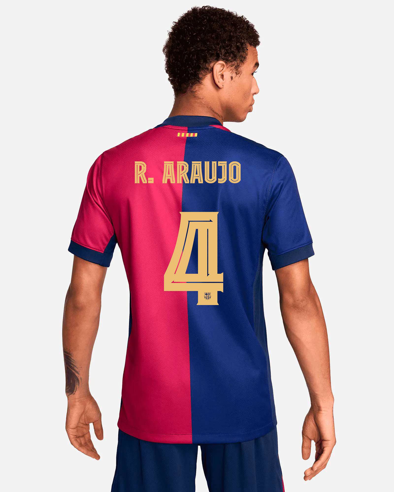 Camiseta 1ª FC Barcelona 2024/2025 R. Araujo - Fútbol Factory
