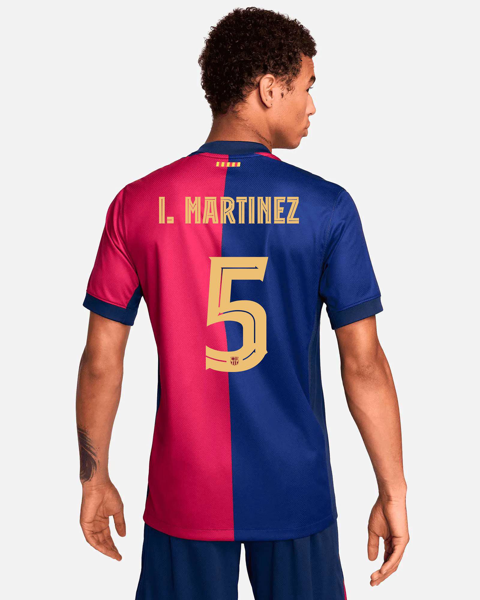 Camiseta 1ª FC Barcelona 2024/2025 I. Martinez - Fútbol Factory