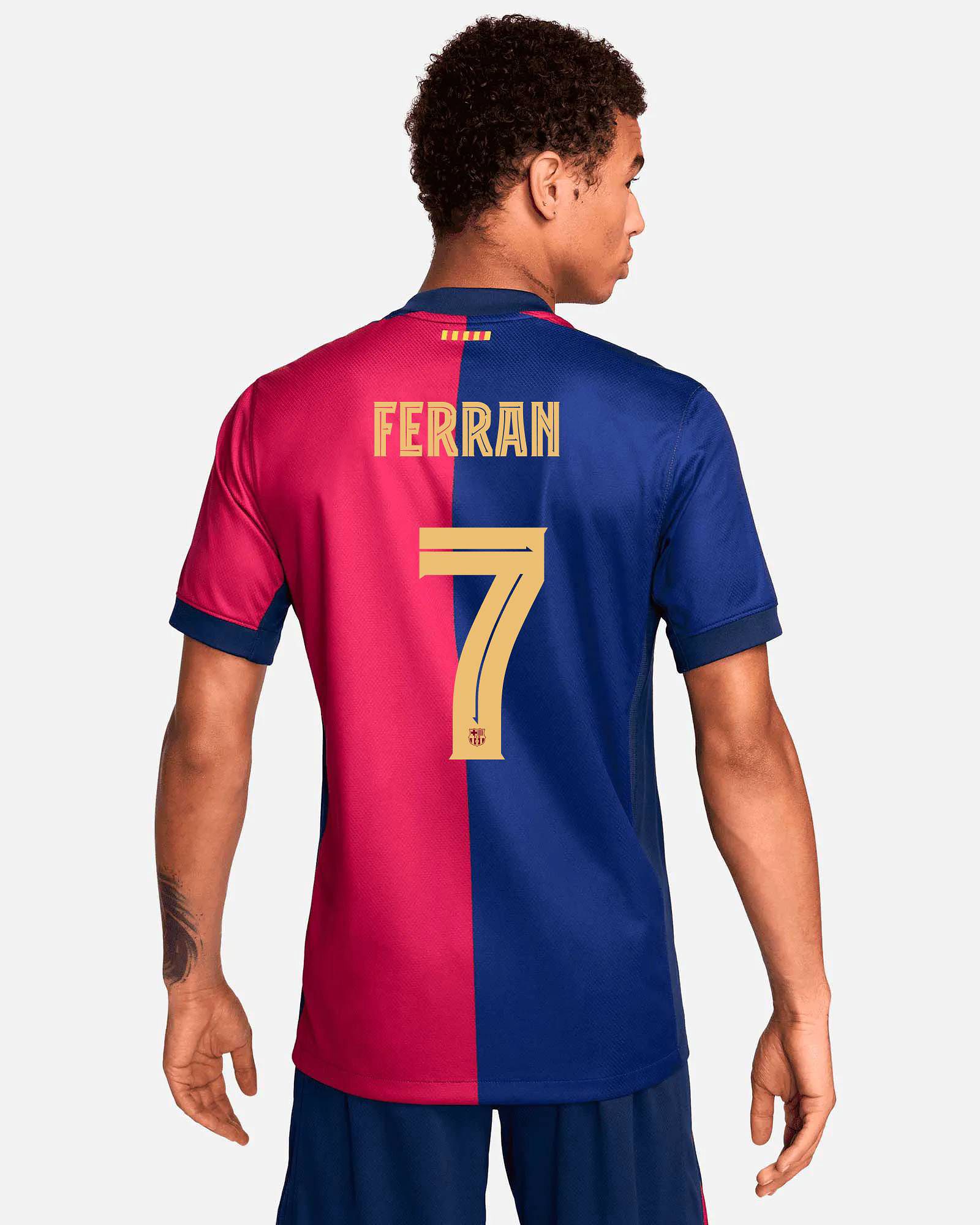 Camiseta 1ª FC Barcelona 2024/2025 Ferran - Fútbol Factory