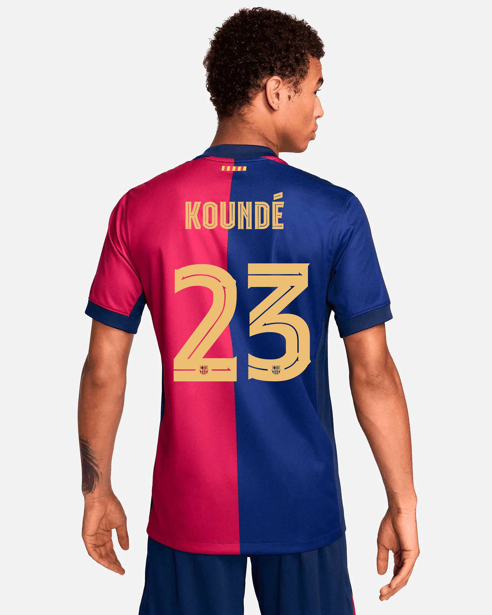 Camiseta 1ª FC Barcelona 2024/2025 Koundé - Fútbol Factory