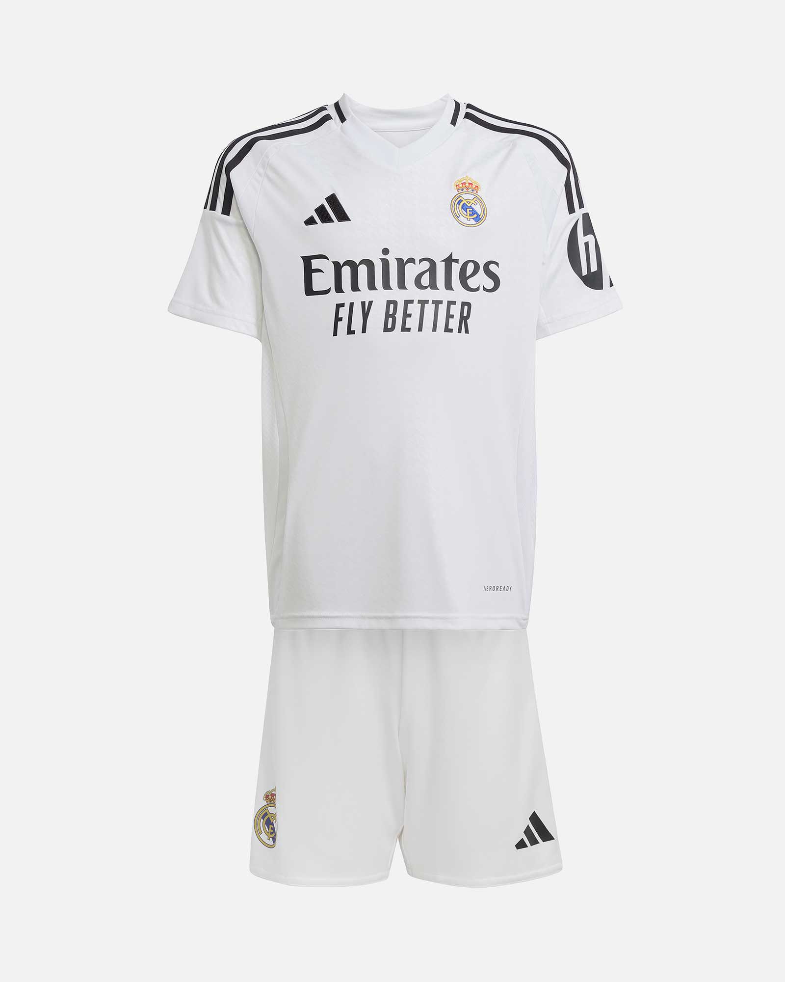 Mini conjunto 1ª Real Madrid 2024/2025 E. Militão - Fútbol Factory