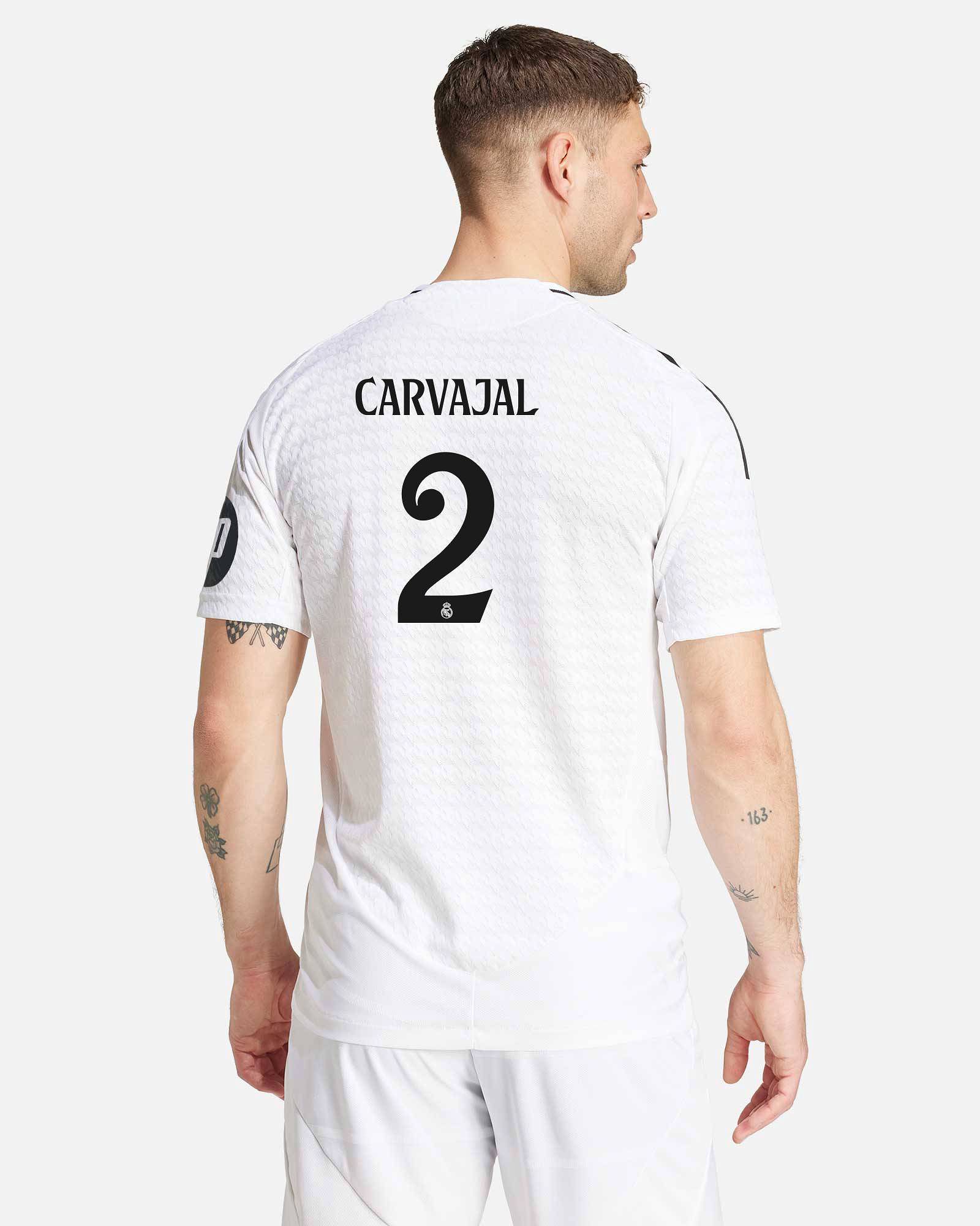 Camiseta 1ª Real Madrid 2024/2025 Authentic Carvajal - Fútbol Factory