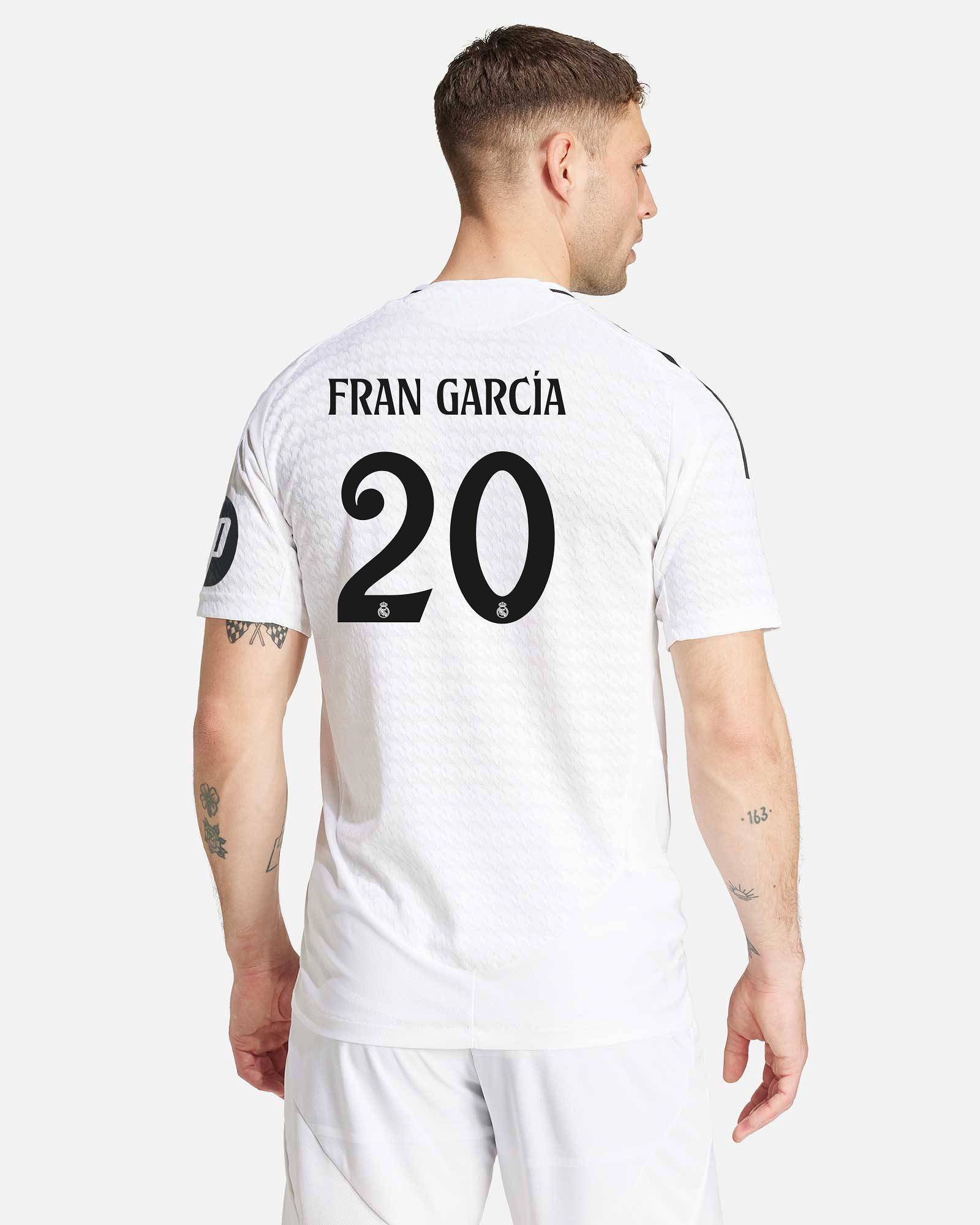 Camiseta 1ª Real Madrid 2024/2025 Authentic Fran García - Fútbol Factory