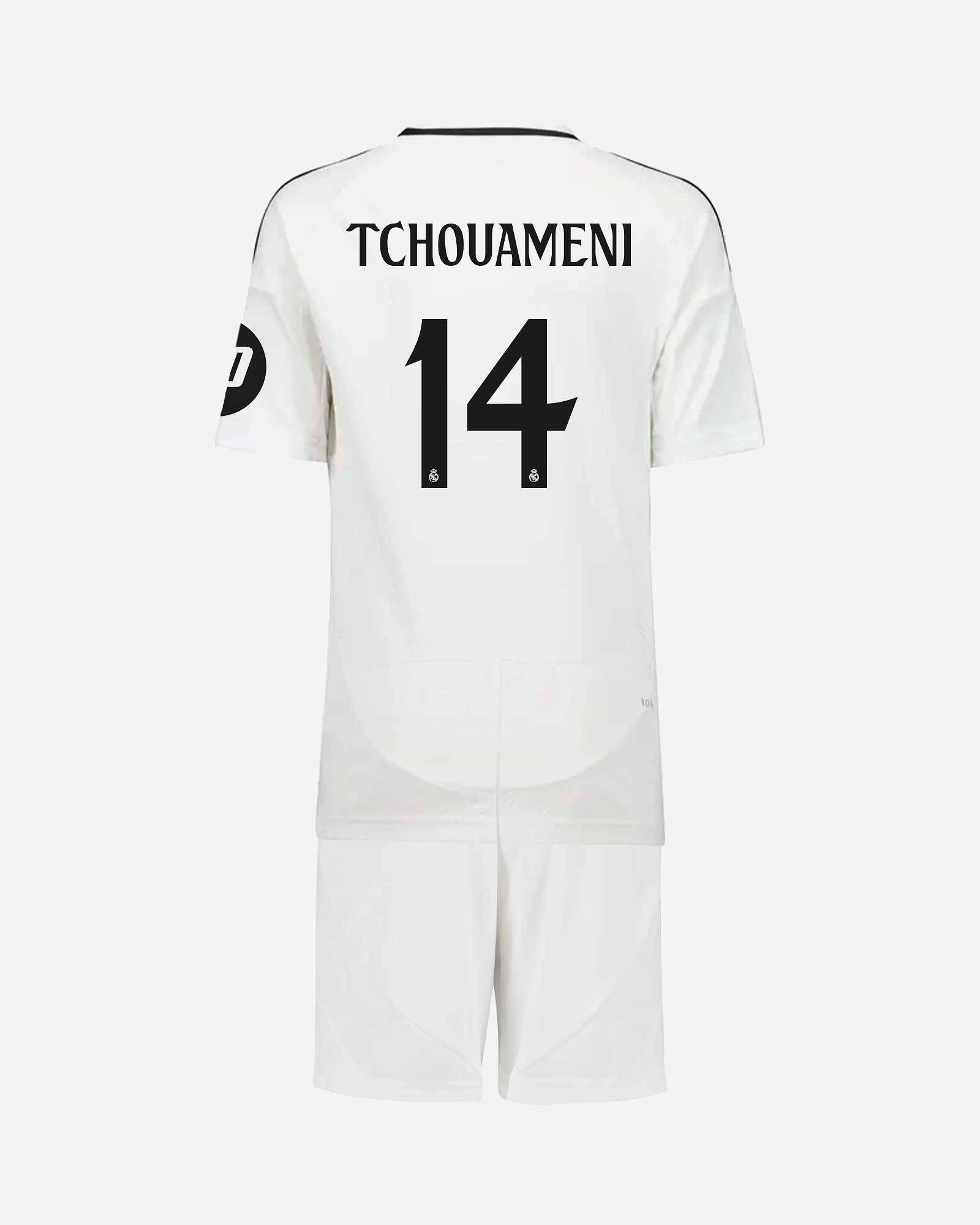 Mini conjunto 1ª Real Madrid 2024/2025 Tchouameni - Fútbol Factory