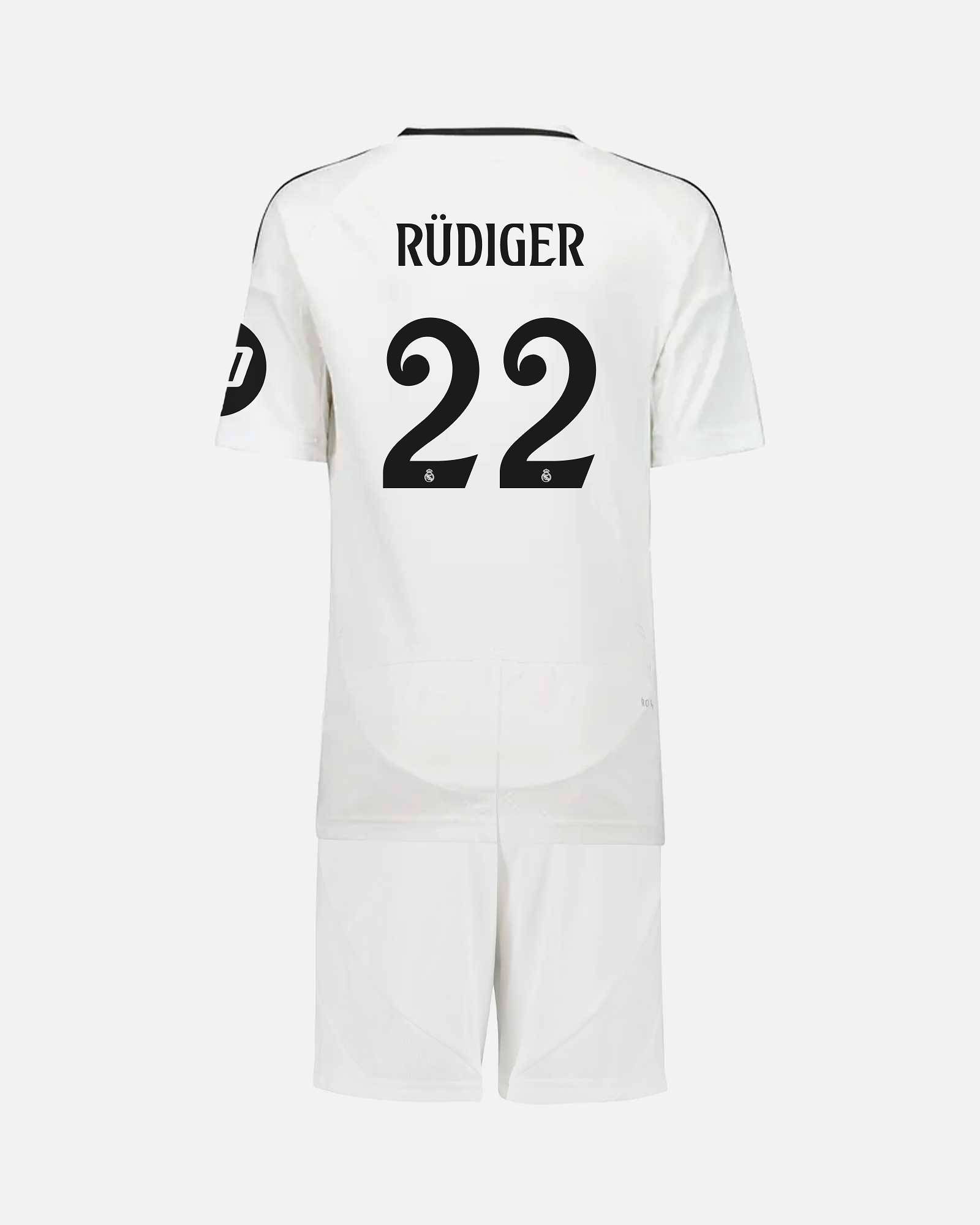 Mini conjunto 1ª Real Madrid 2024/2025 Rüdiger - Fútbol Factory