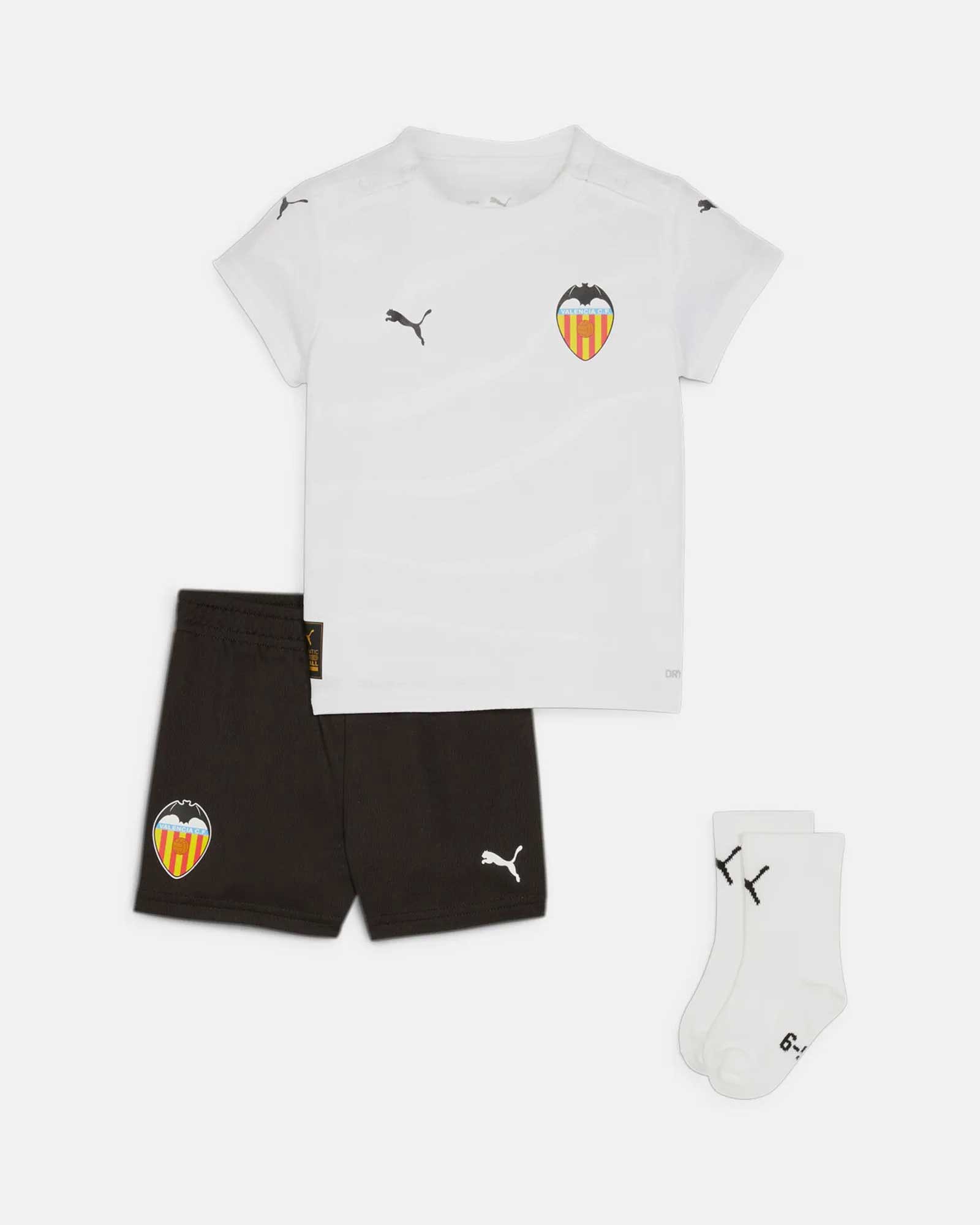 Mini conjunto 1ª Valencia CF 2023/2024 - Fútbol Factory