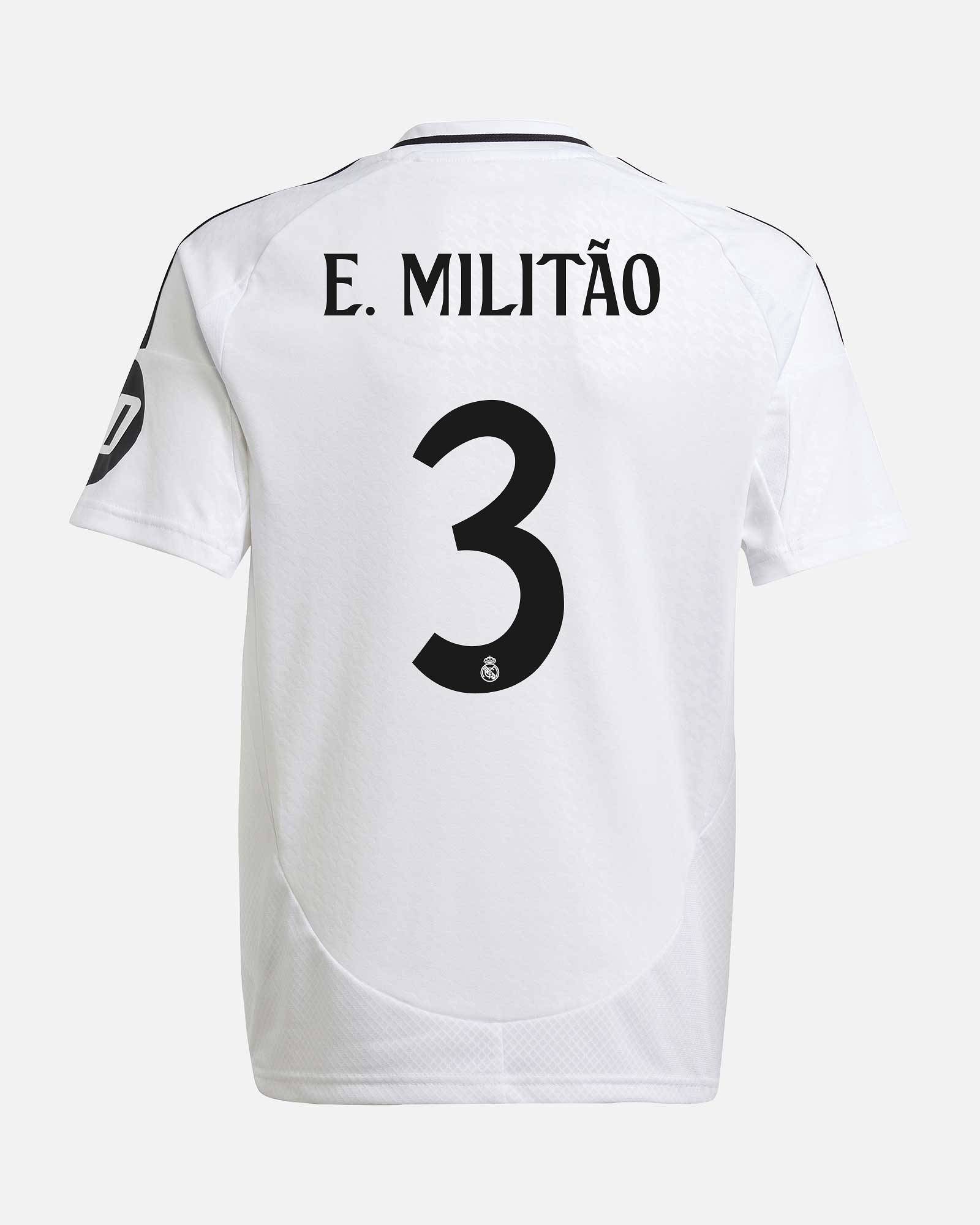 Camiseta 1ª Real Madrid 2024/2025 E. Militão - Fútbol Factory