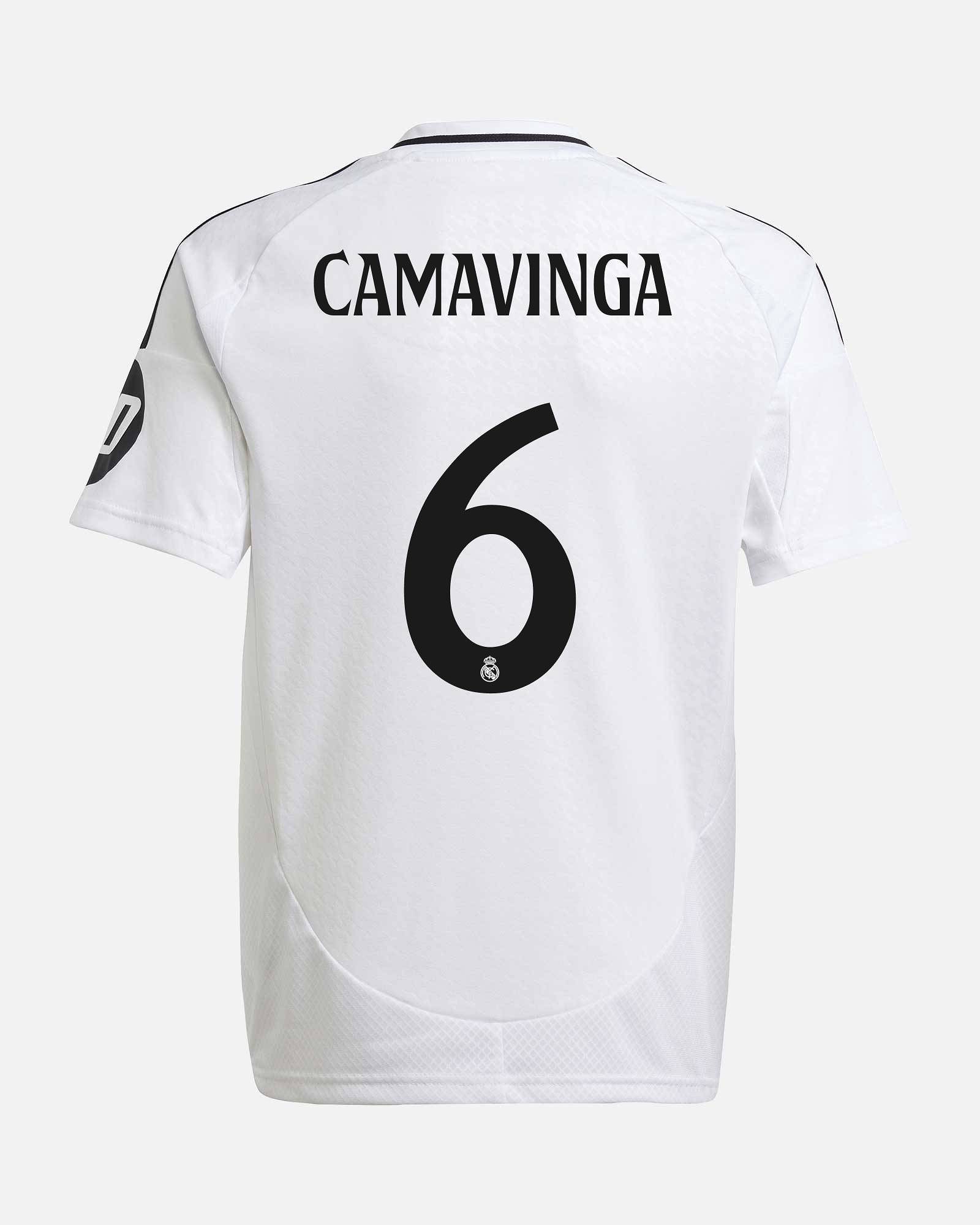 Camiseta 1ª Real Madrid 2024/2025 Camavinga - Fútbol Factory