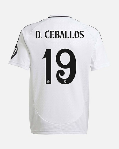 Camiseta 1ª Real Madrid 2024/2025 D. Ceballos