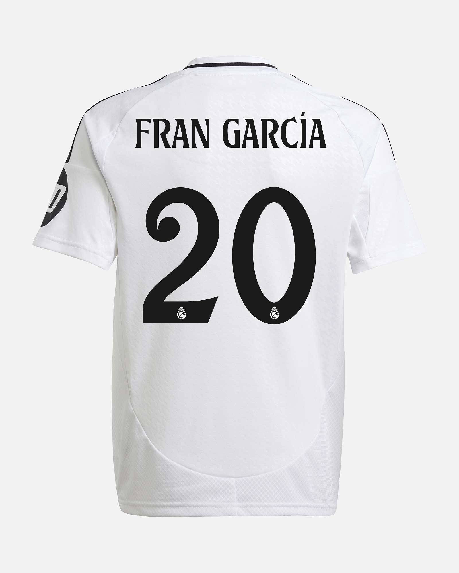 Camiseta 1ª Real Madrid 2024/2025 Fran García - Fútbol Factory