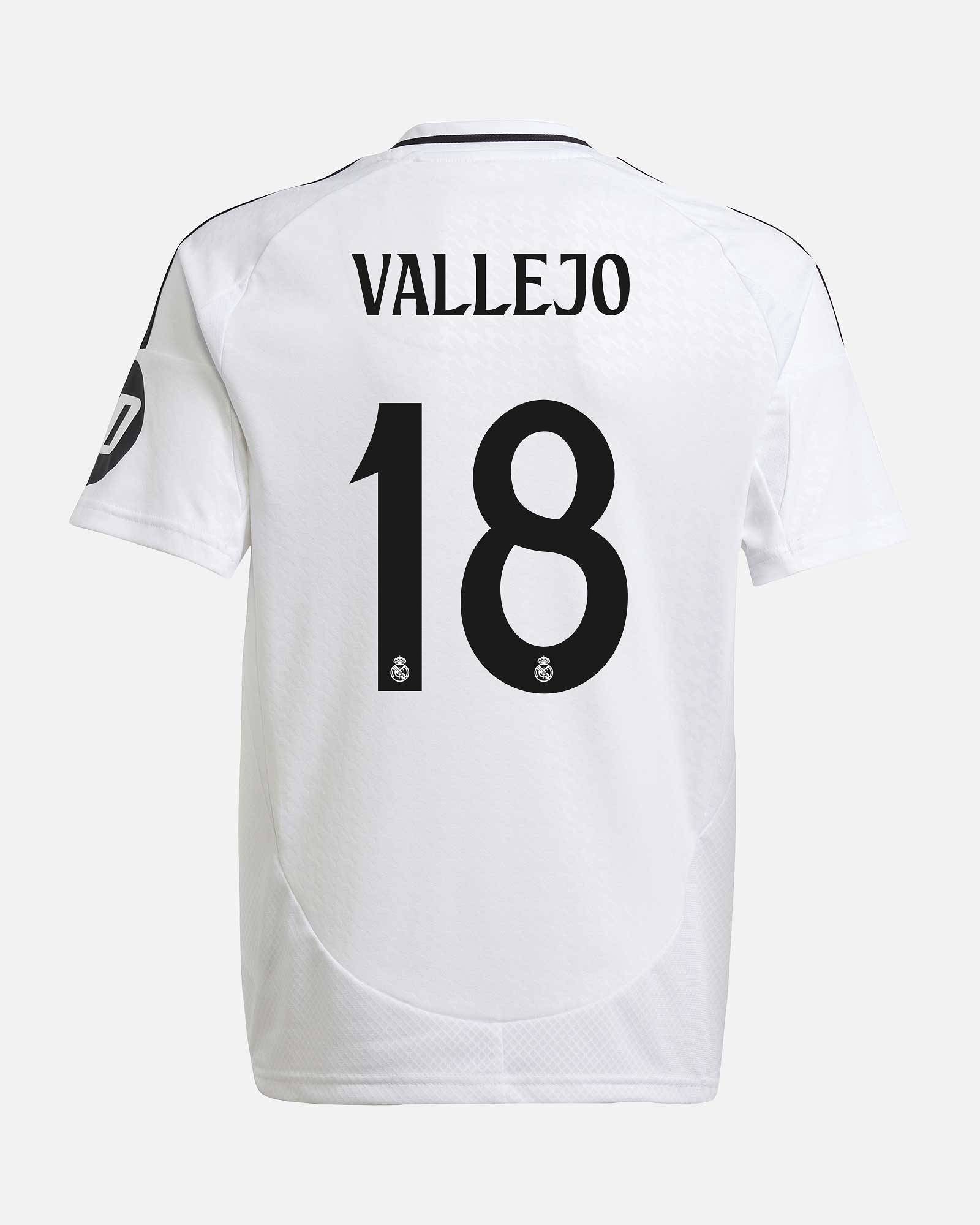 Camiseta 1ª Real Madrid 2024/2025 Vallejo - Fútbol Factory