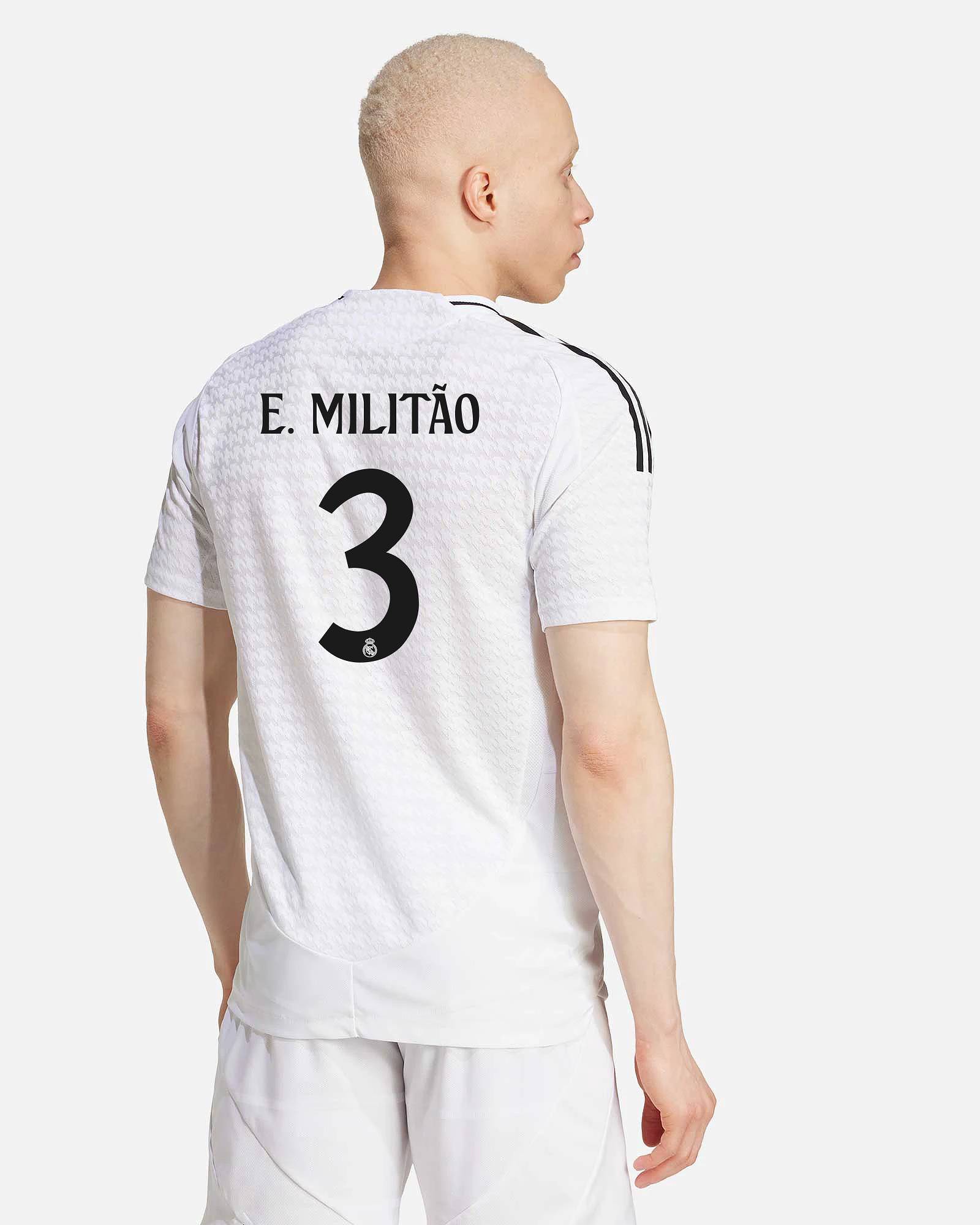 Camiseta 1ª Real Madrid 2024/2025 E. Militão - Fútbol Factory