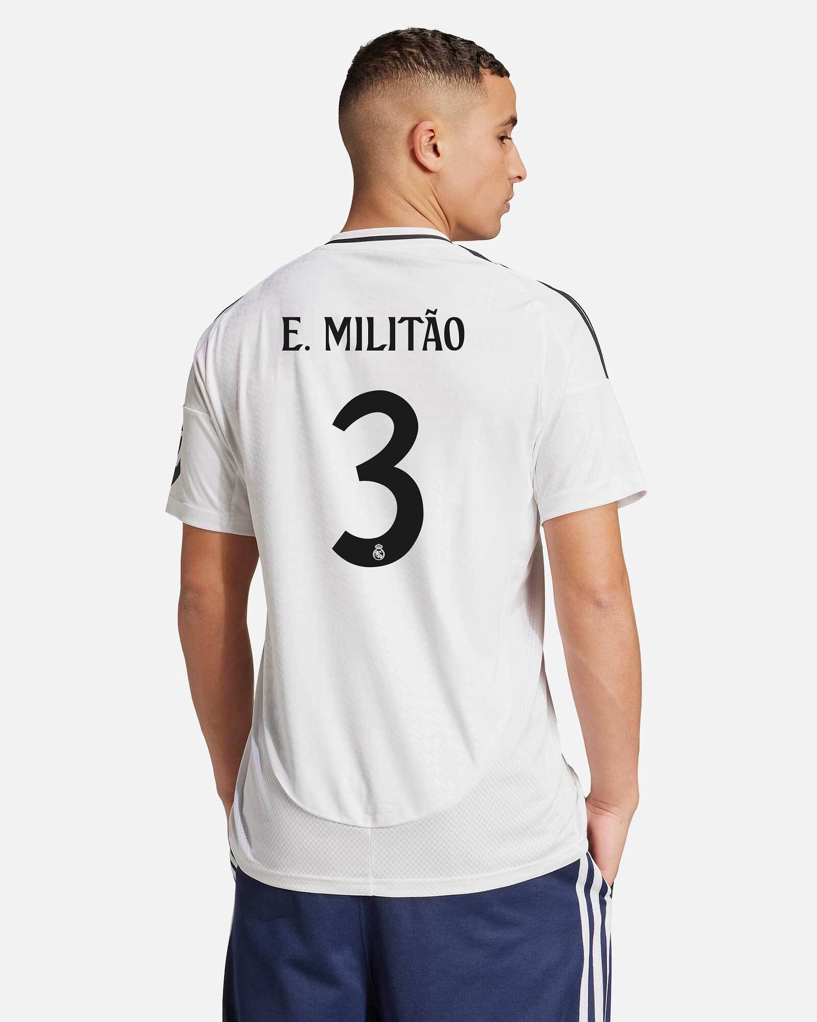 Camiseta 1ª Real Madrid 2024/2025 E. Militão - Fútbol Factory