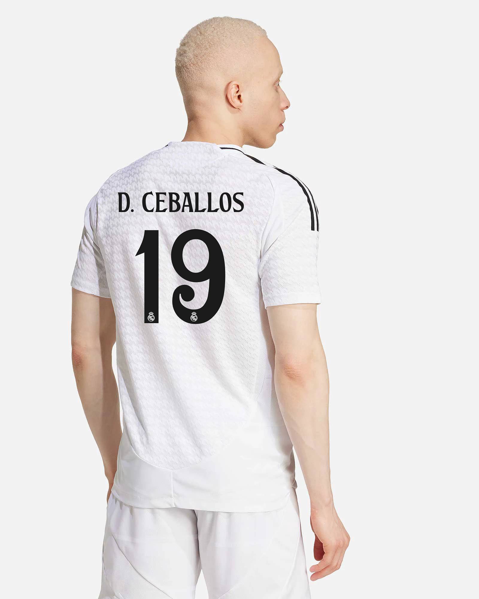 Camiseta 1ª Real Madrid 2024/2025 D. Ceballos - Fútbol Factory