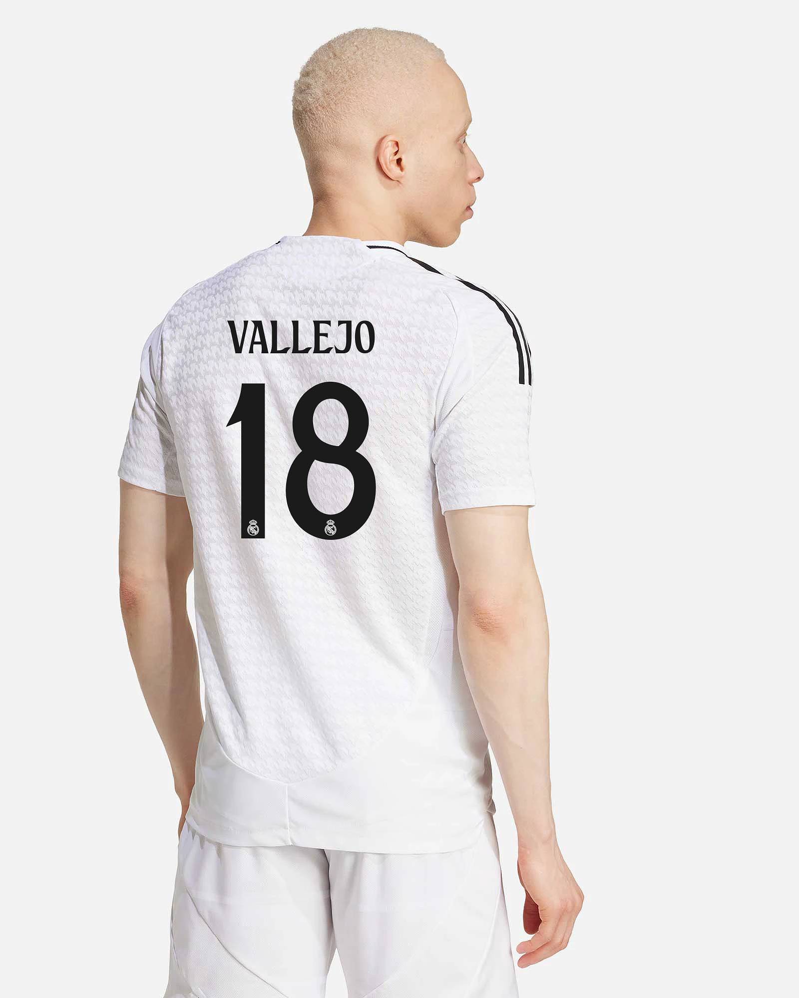 Camiseta 1ª Real Madrid 2024/2025 Vallejo - Fútbol Factory