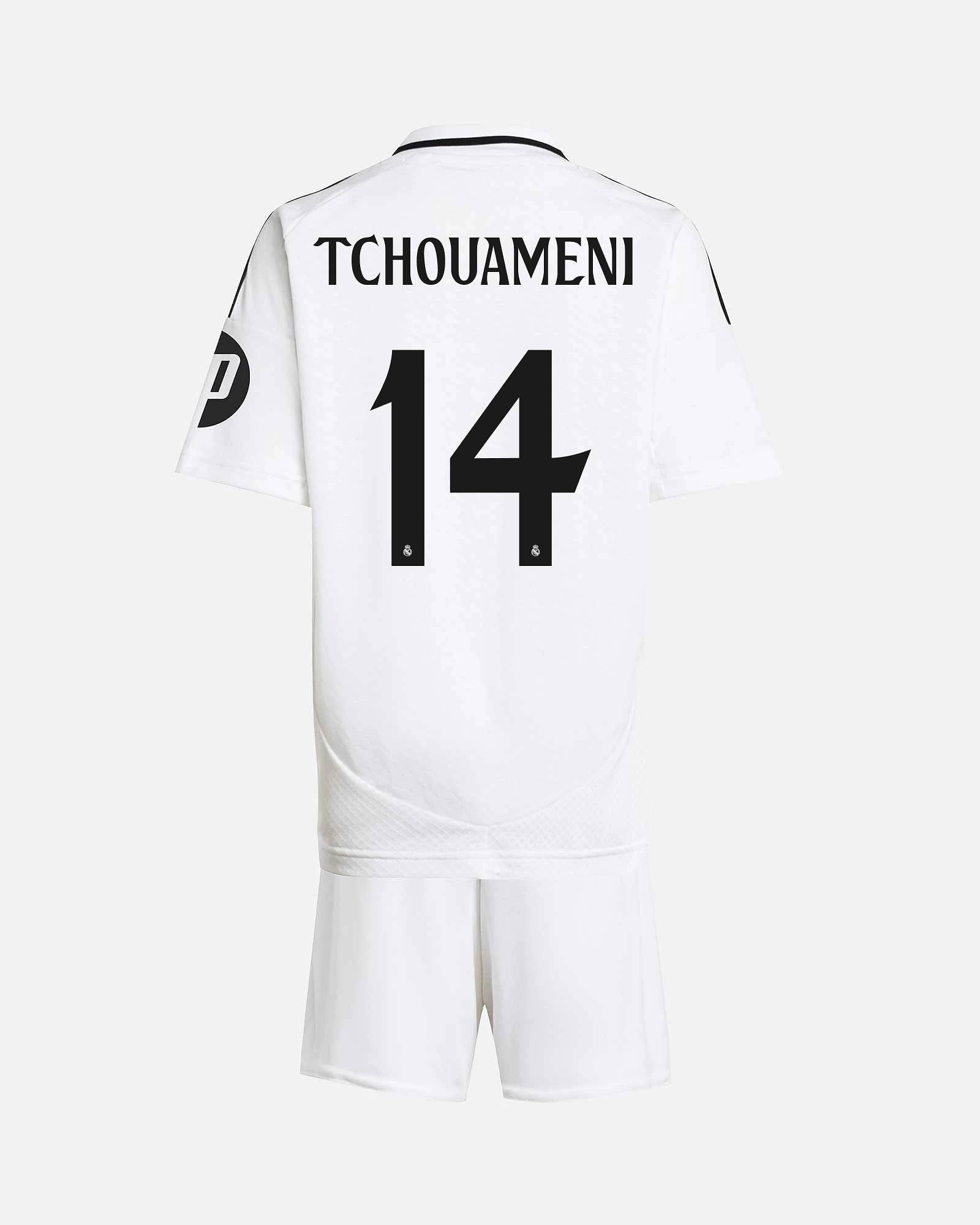 Conjunto Real Madrid 2024/2025 HP Tchouameni - Fútbol Factory