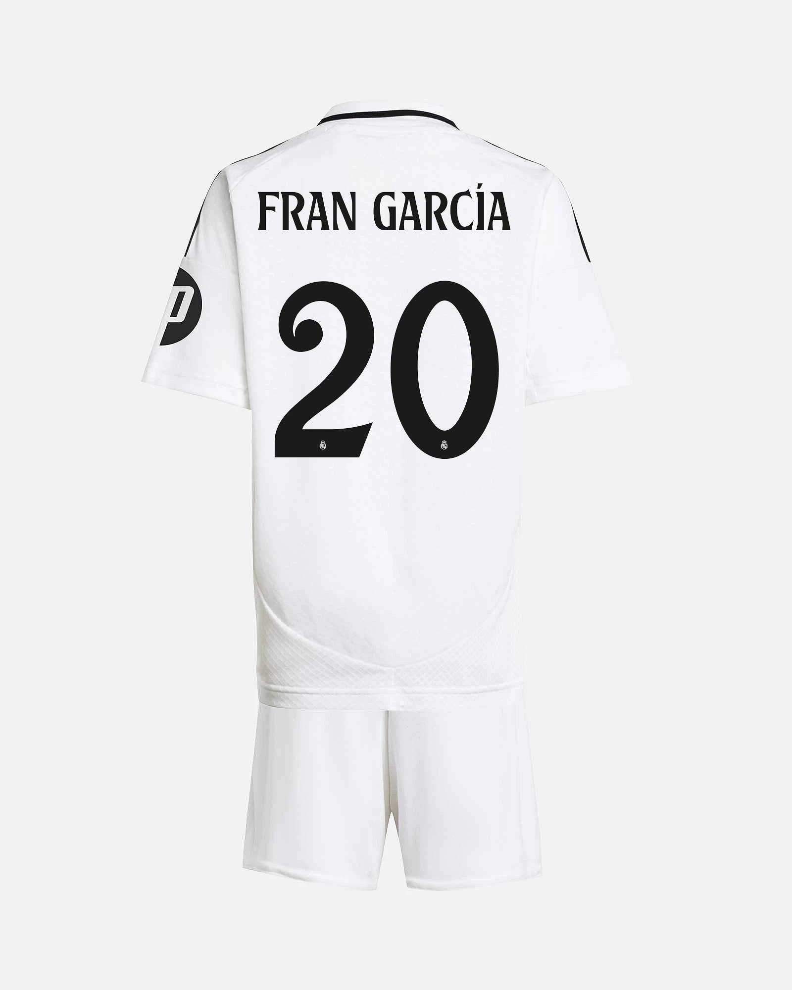 Conjunto Real Madrid 2024/2025 HP Fran García - Fútbol Factory