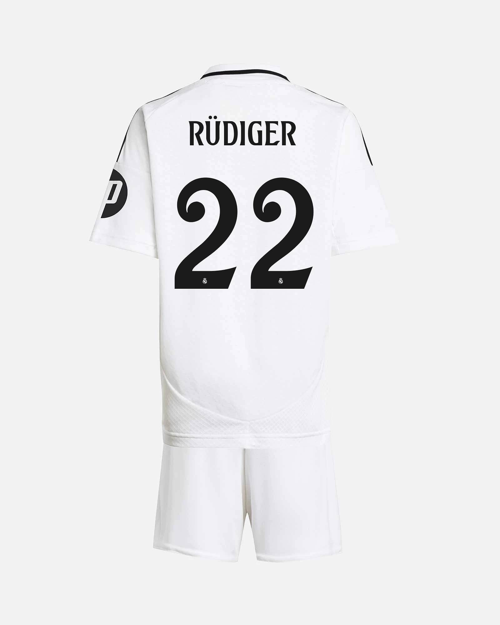 Conjunto Real Madrid 2024/2025 HP Rüdiger - Fútbol Factory