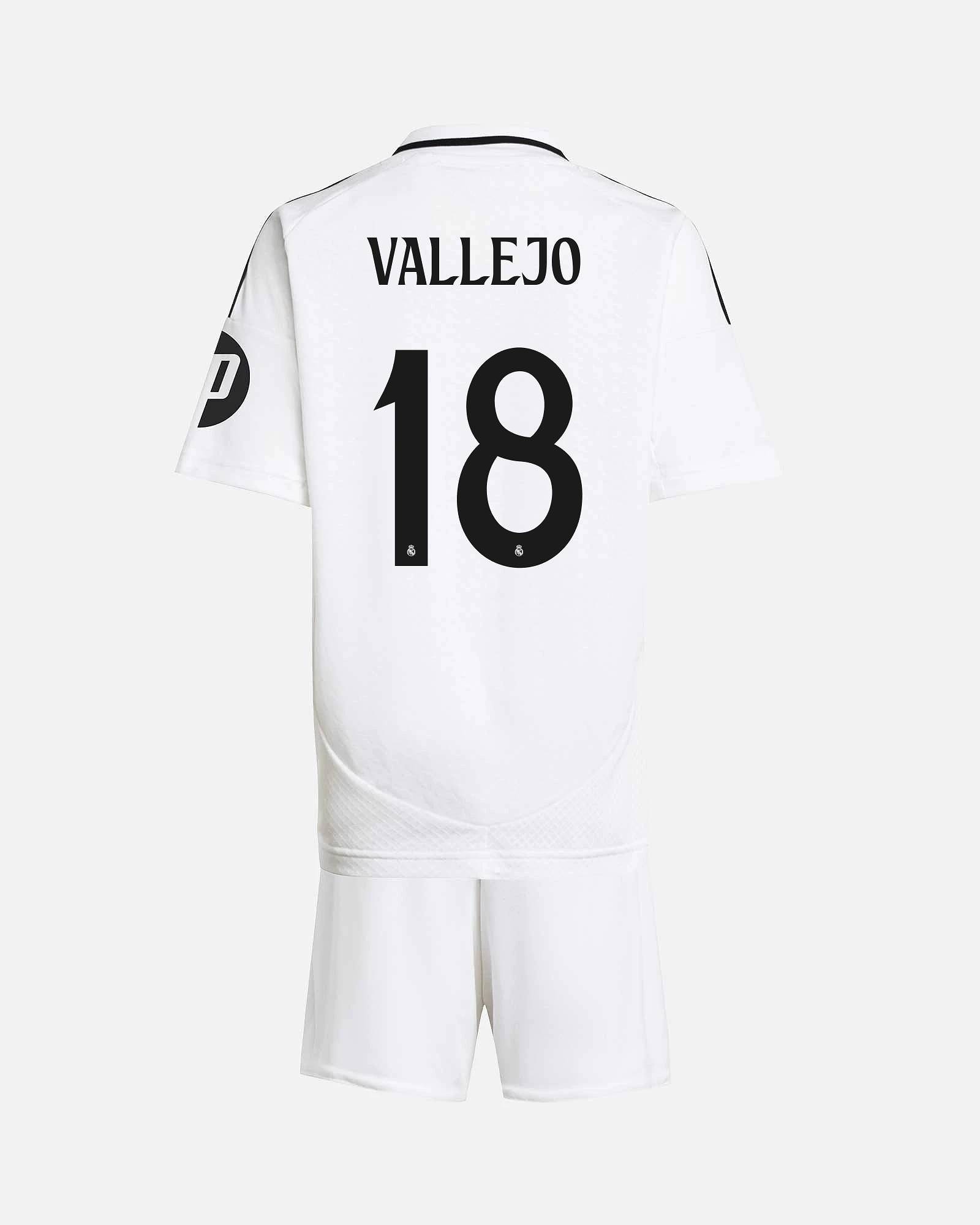 Conjunto Real Madrid 2024/2025 HP Vallejo - Fútbol Factory