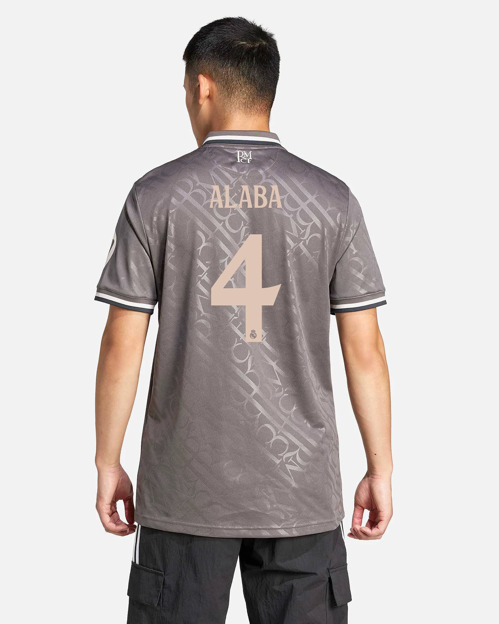 Camiseta 3ª Real Madrid 2024/2025 Alaba - Fútbol Factory