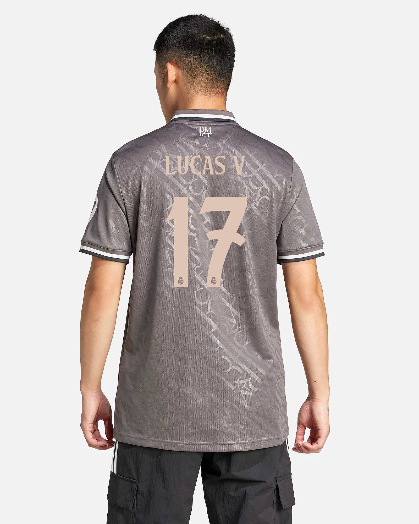 Camiseta 3ª Real Madrid 2024/2025 Lucas V. - Fútbol Factory