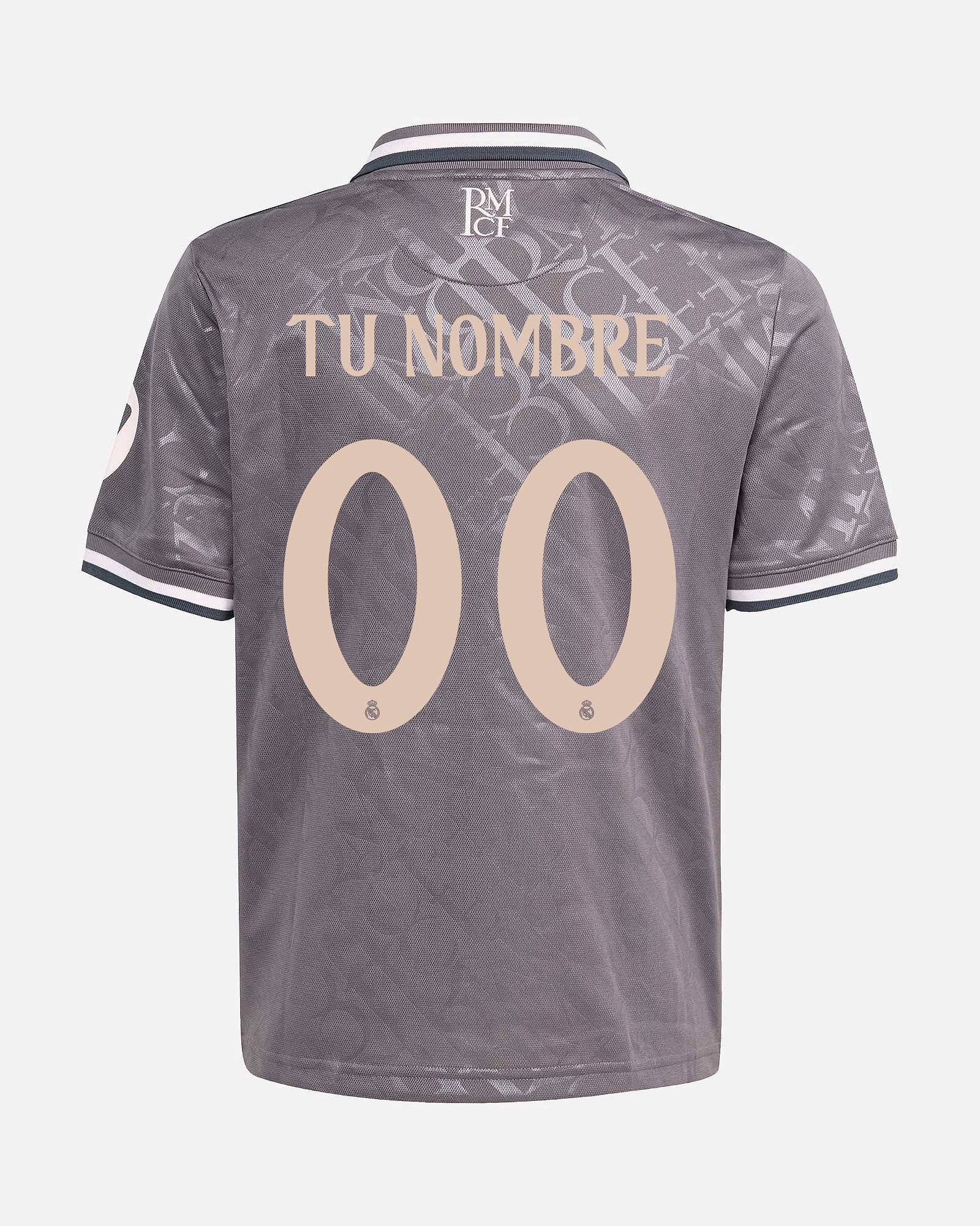 Camiseta 3ª Real Madrid 2024/2025 Personalizado - Fútbol Factory