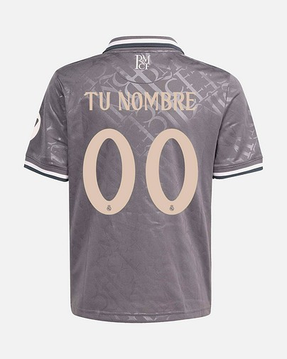 Camiseta 3ª Real Madrid 2024/2025 Personalizado