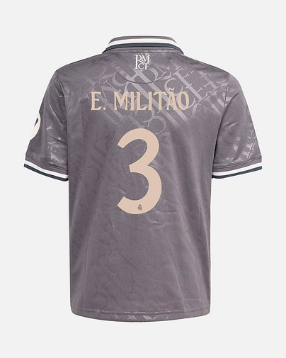 Camiseta 3ª Real Madrid 2024/2025 E. Militão