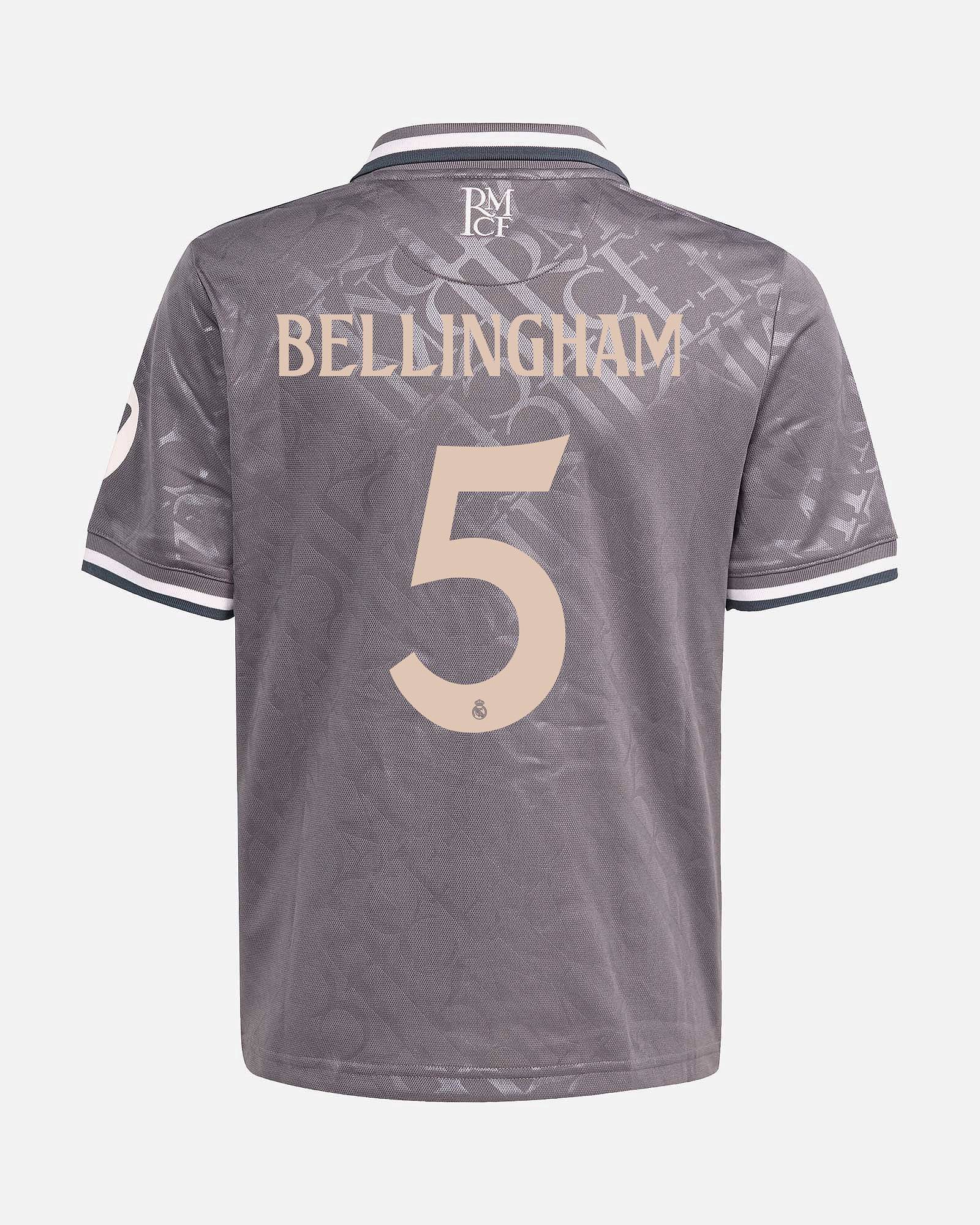 Camiseta 3ª Real Madrid 2024/2025 Bellingham - Fútbol Factory